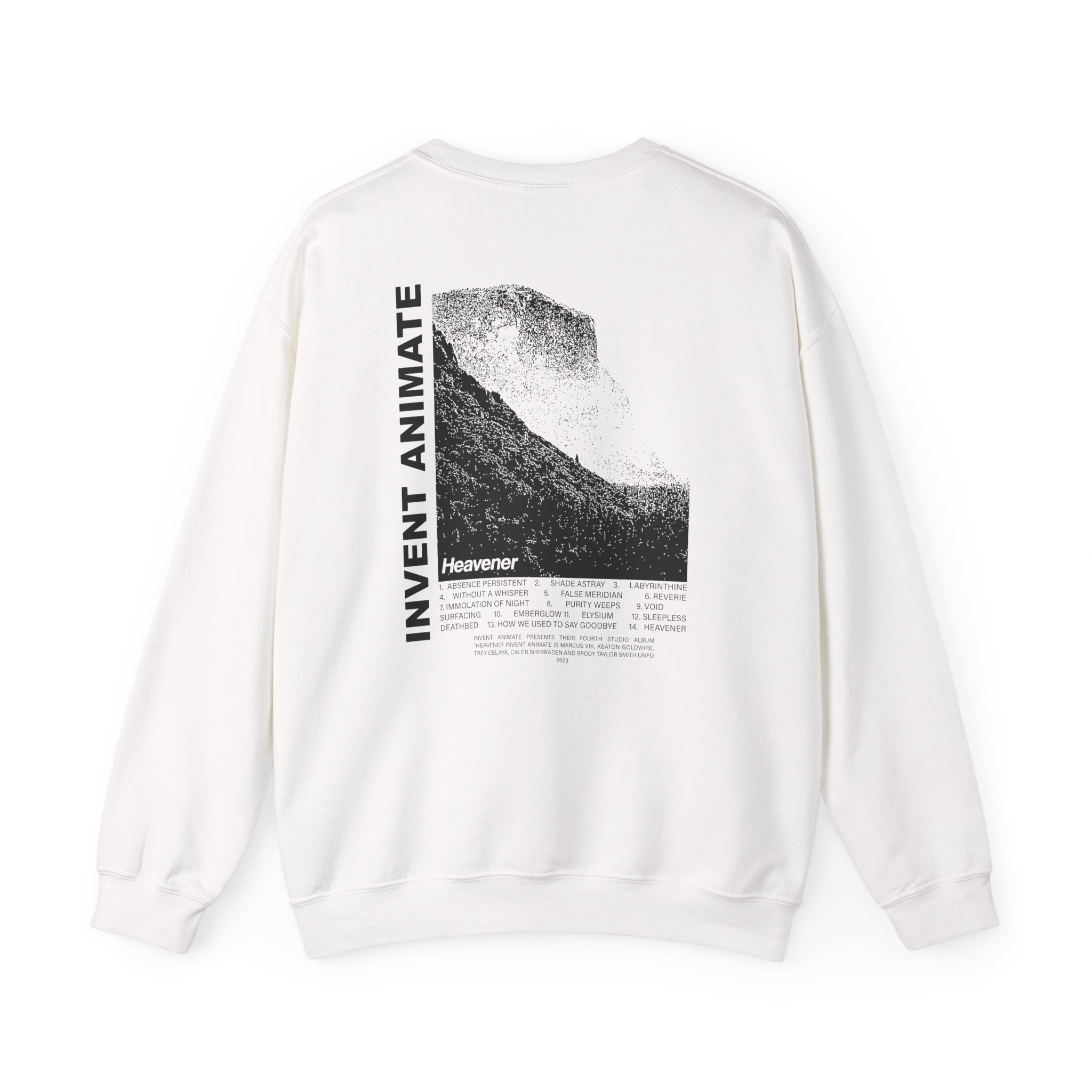 Invent Animate Sandstone Heavener Unisex Heavy Blendâ„¢ Crewneck Sweatshirt