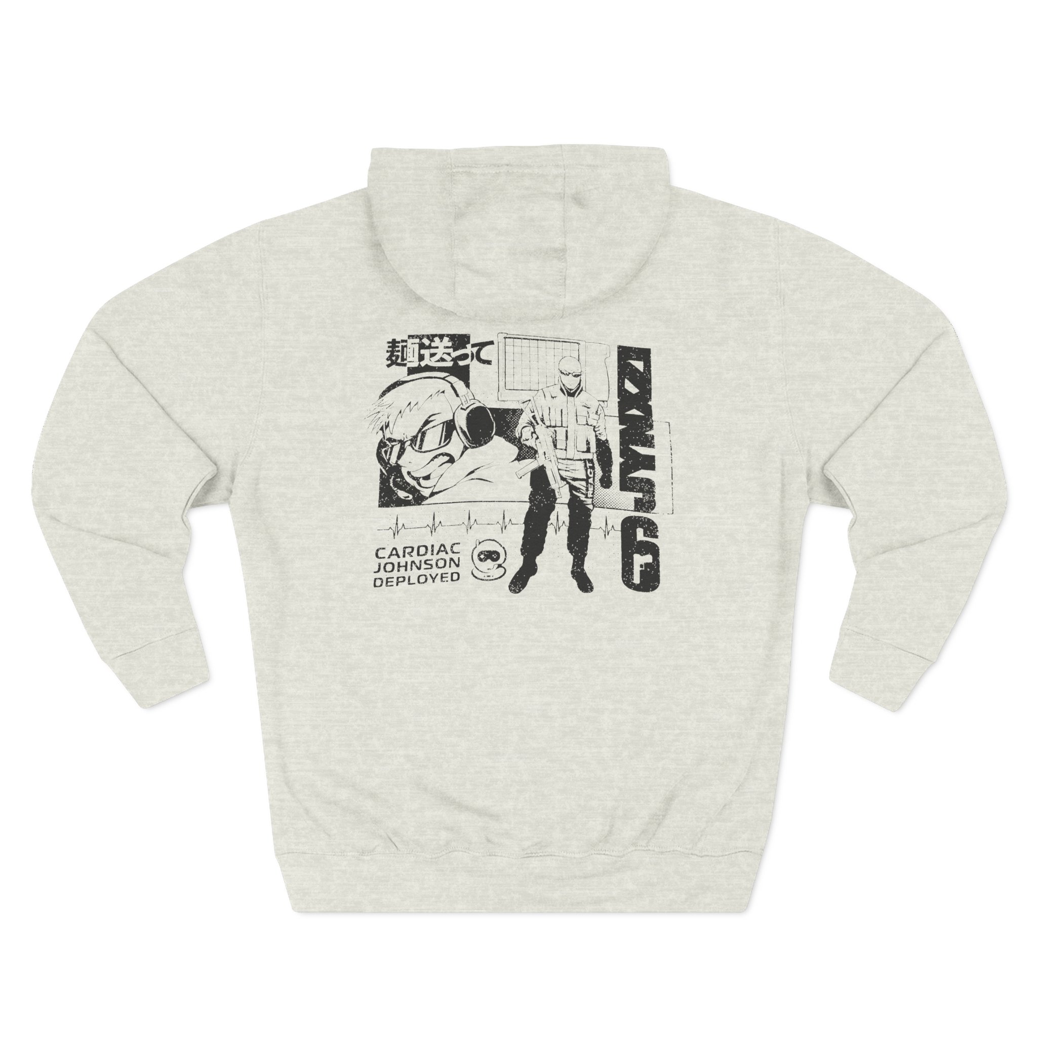 Jynxzi Three-Panel Fleece Hoodie