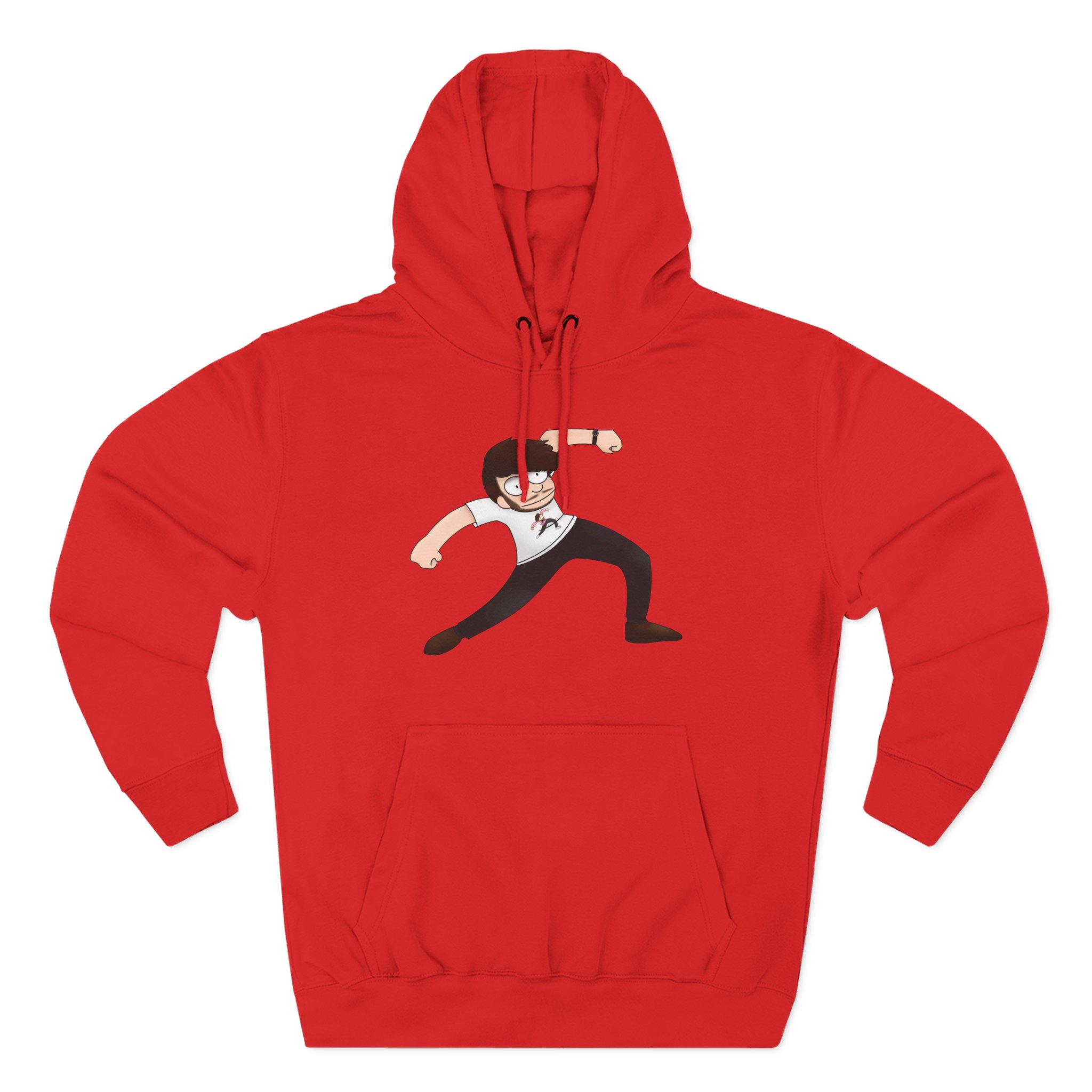 James Marriott Krumping Three-Panel Fleece Hoodie