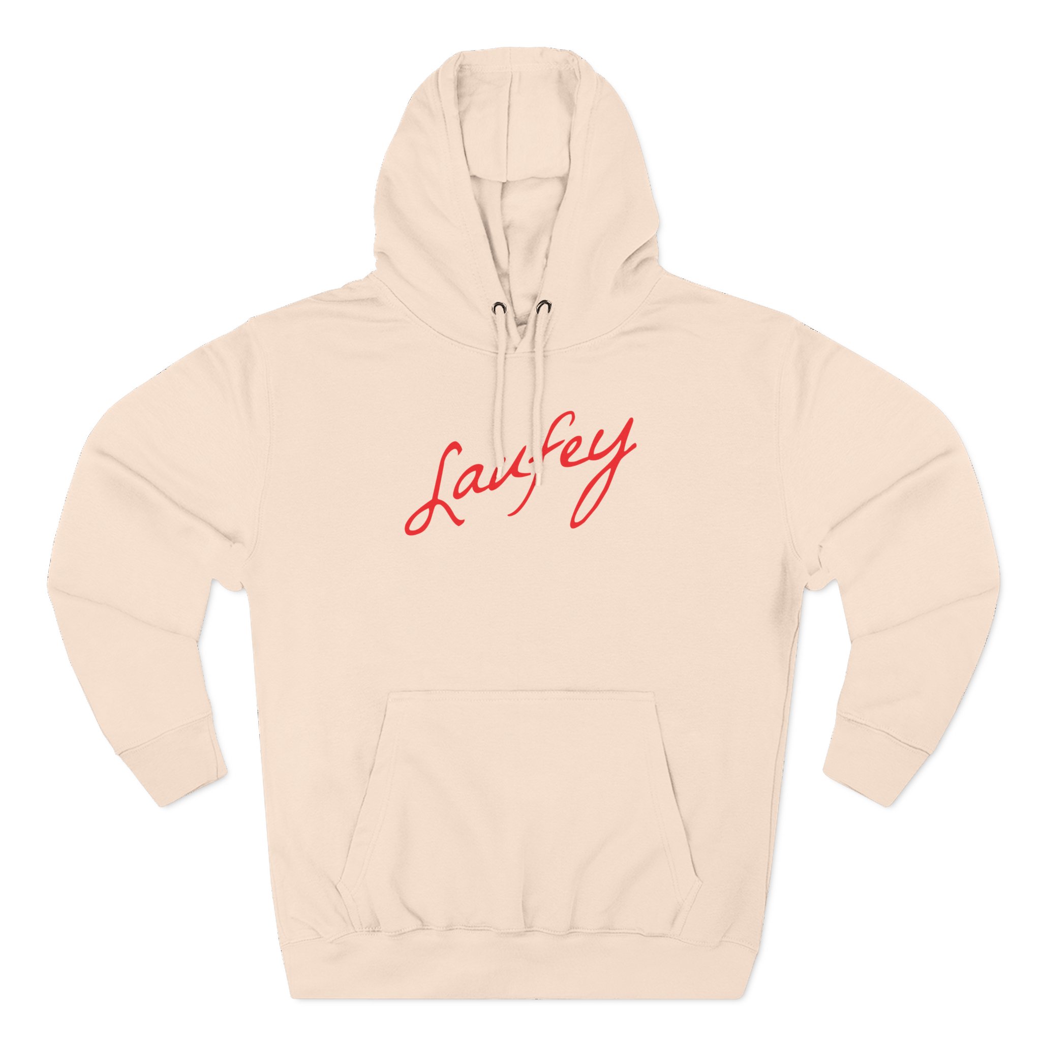 Laufey Embroidered Signature Three-Panel Fleece Hoodie