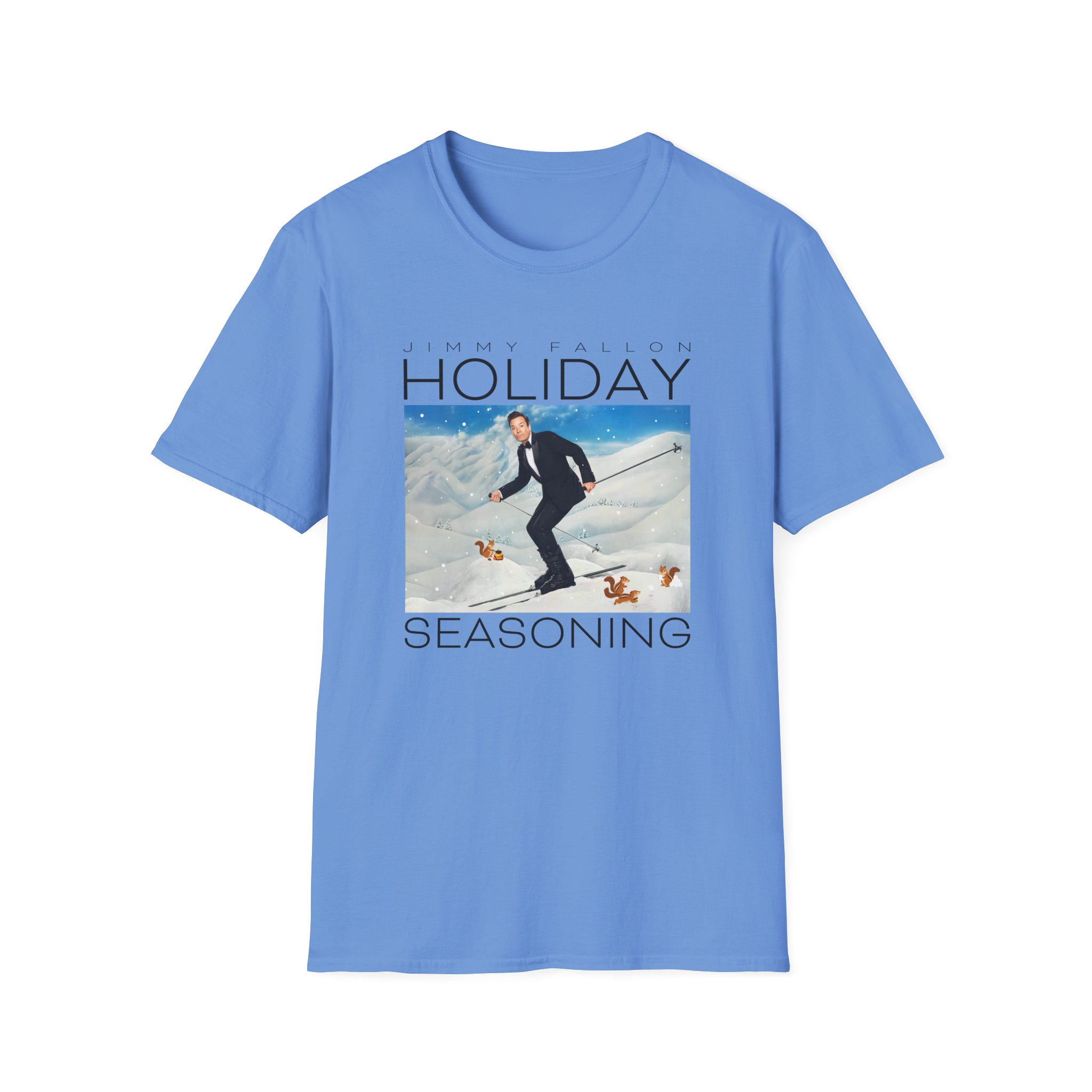 Jimmy Fallon Holiday Seasoning Unisex Softstyle T-Shirt