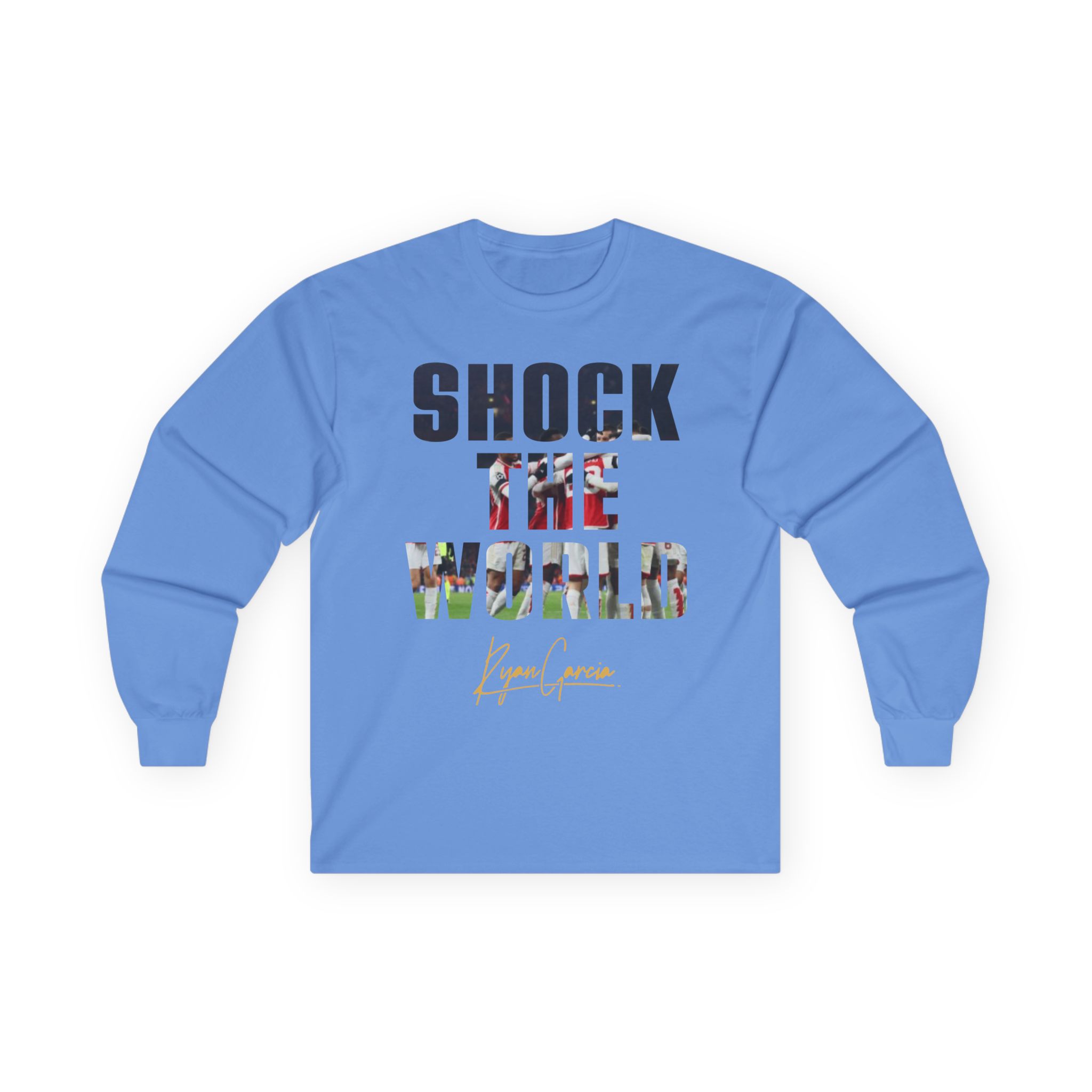 Ryan Garcia shock the world Unisex Ultra Cotton Long Sleeve Tee