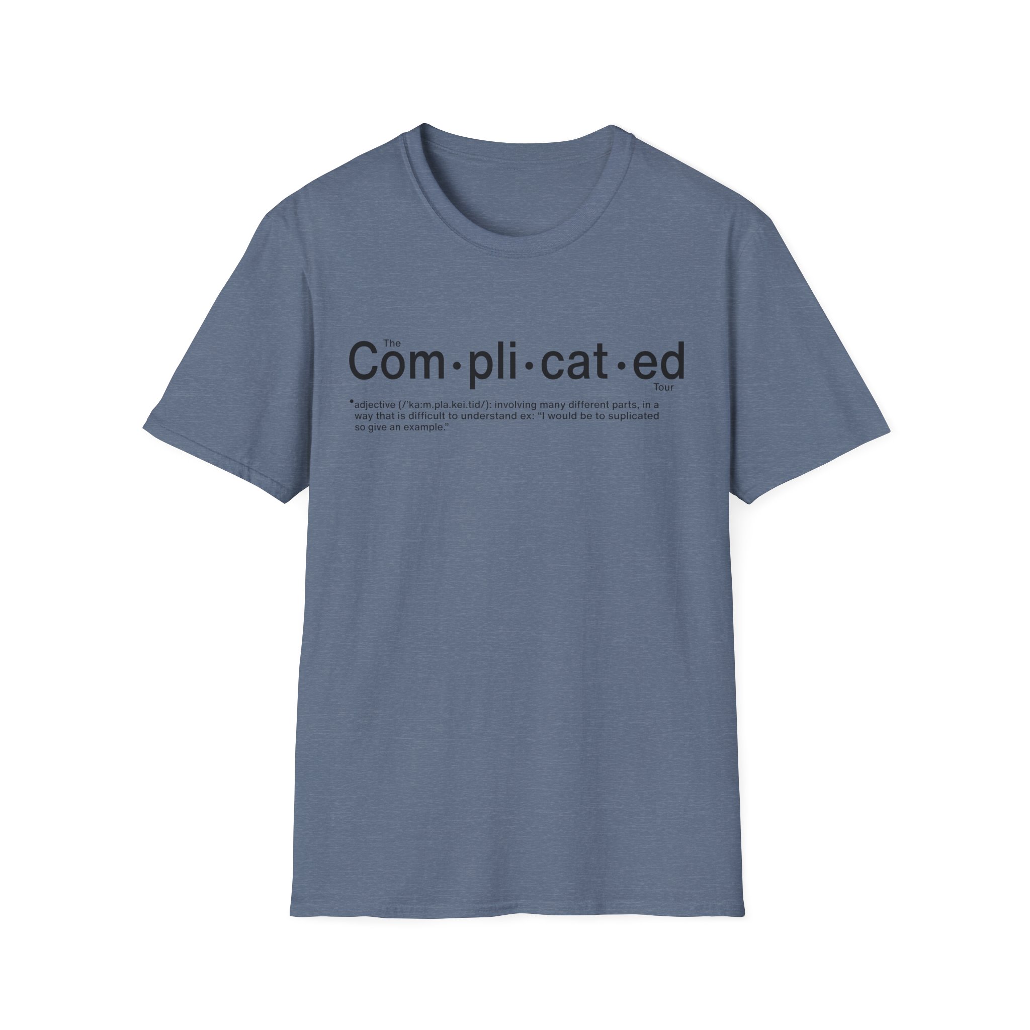 Joshua Bassett Complicated Definition Unisex Softstyle T-Shirt