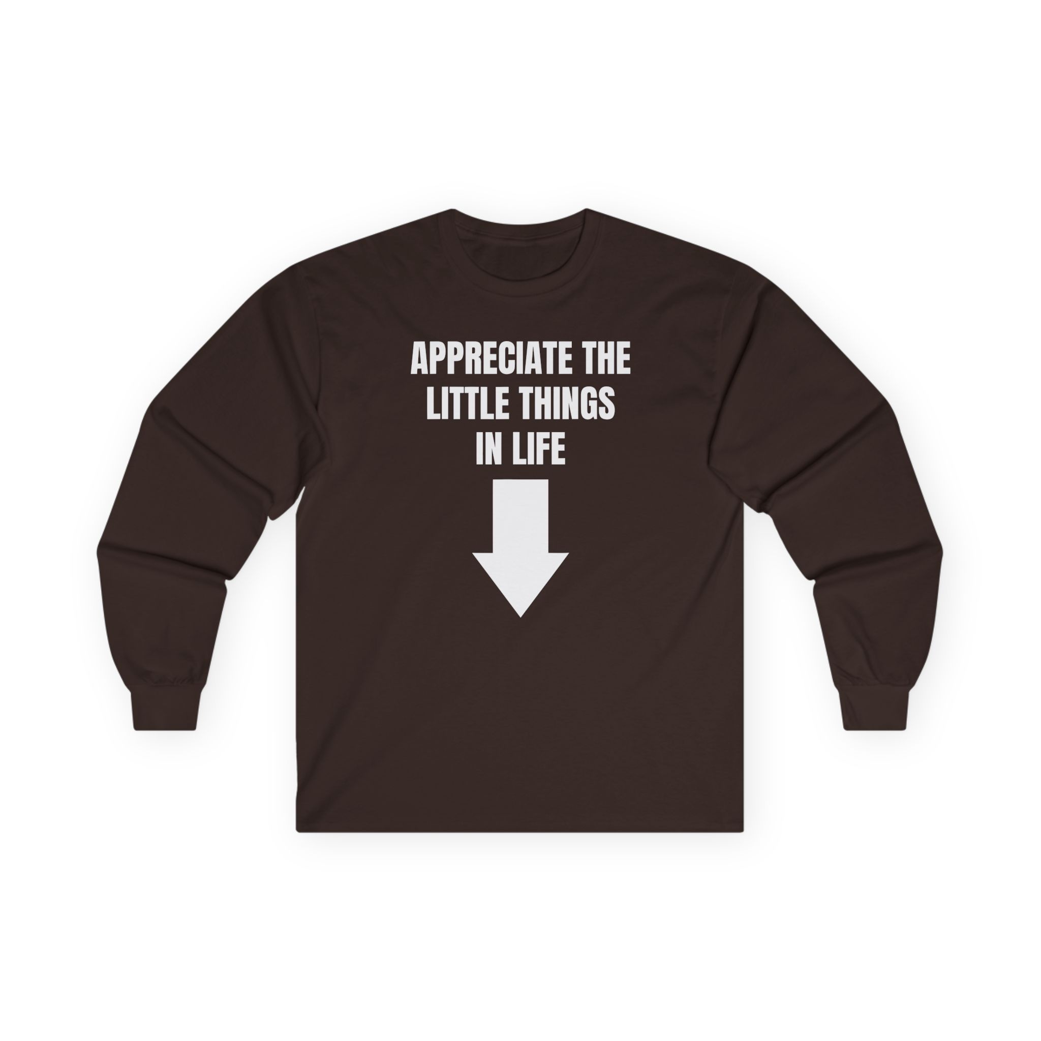 Jynxzi Appreciate the Little Things in Life Unisex Ultra Cotton Long Sleeve Tee