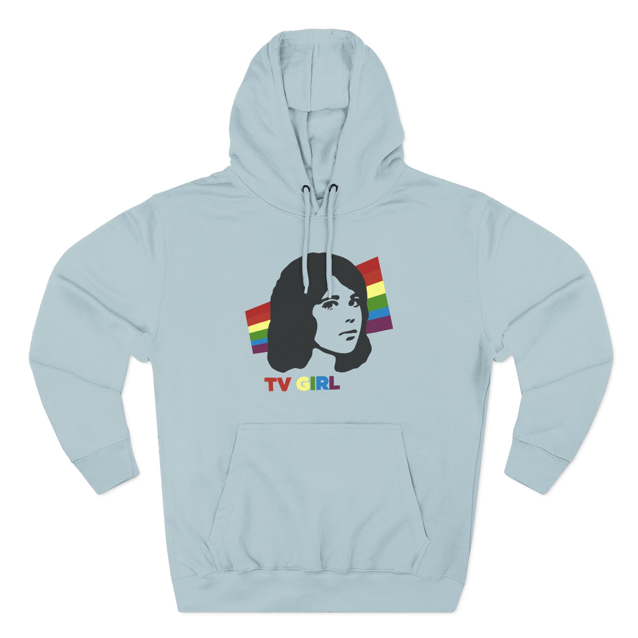 Tv Girl Three-Panel Fleece Hoodie