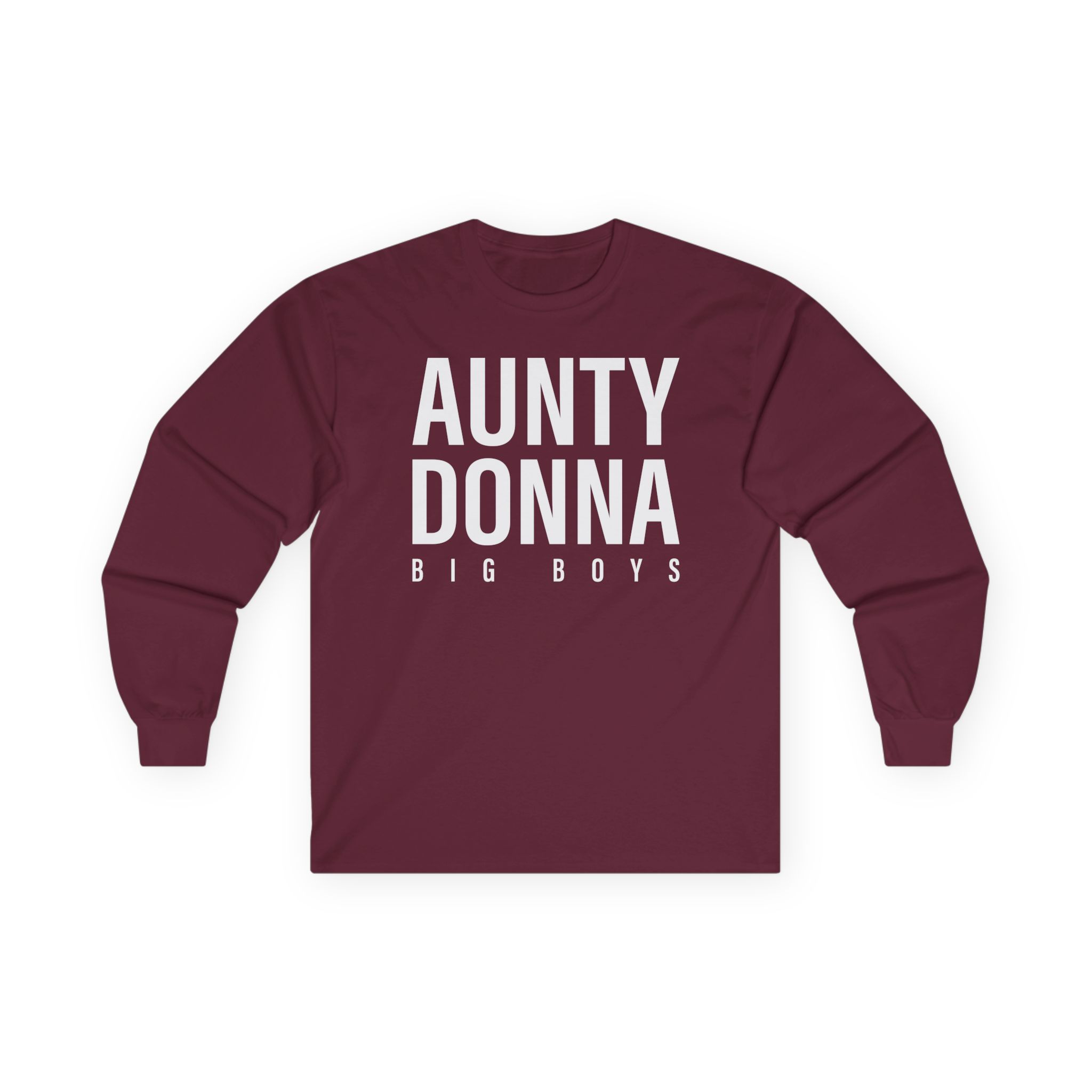 Aunty Donna Big Boys Unisex Ultra Cotton Long Sleeve Tee