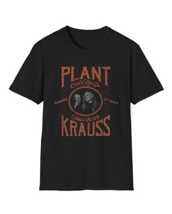 Robert Plant Tour Label Unisex Softstyle T-Shirt