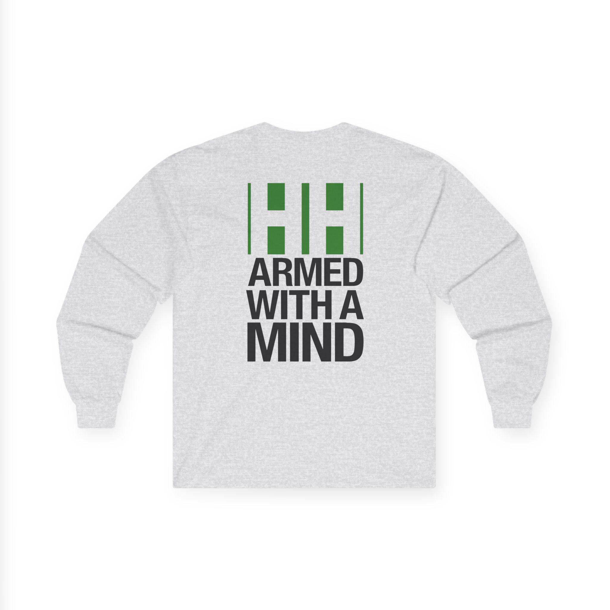Have Heart Armed With a Mind Unisex Ultra Cotton Long Sleeve Tee