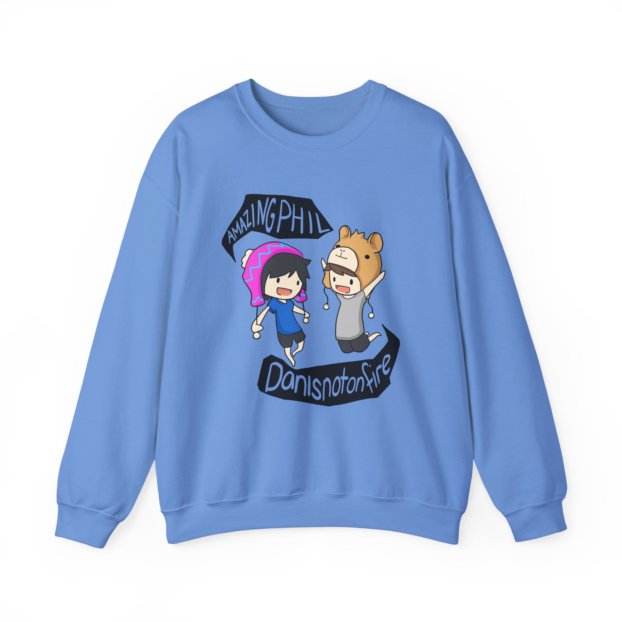 Dan and Phil Unisex Heavy Blendâ„¢ Crewneck Sweatshirt