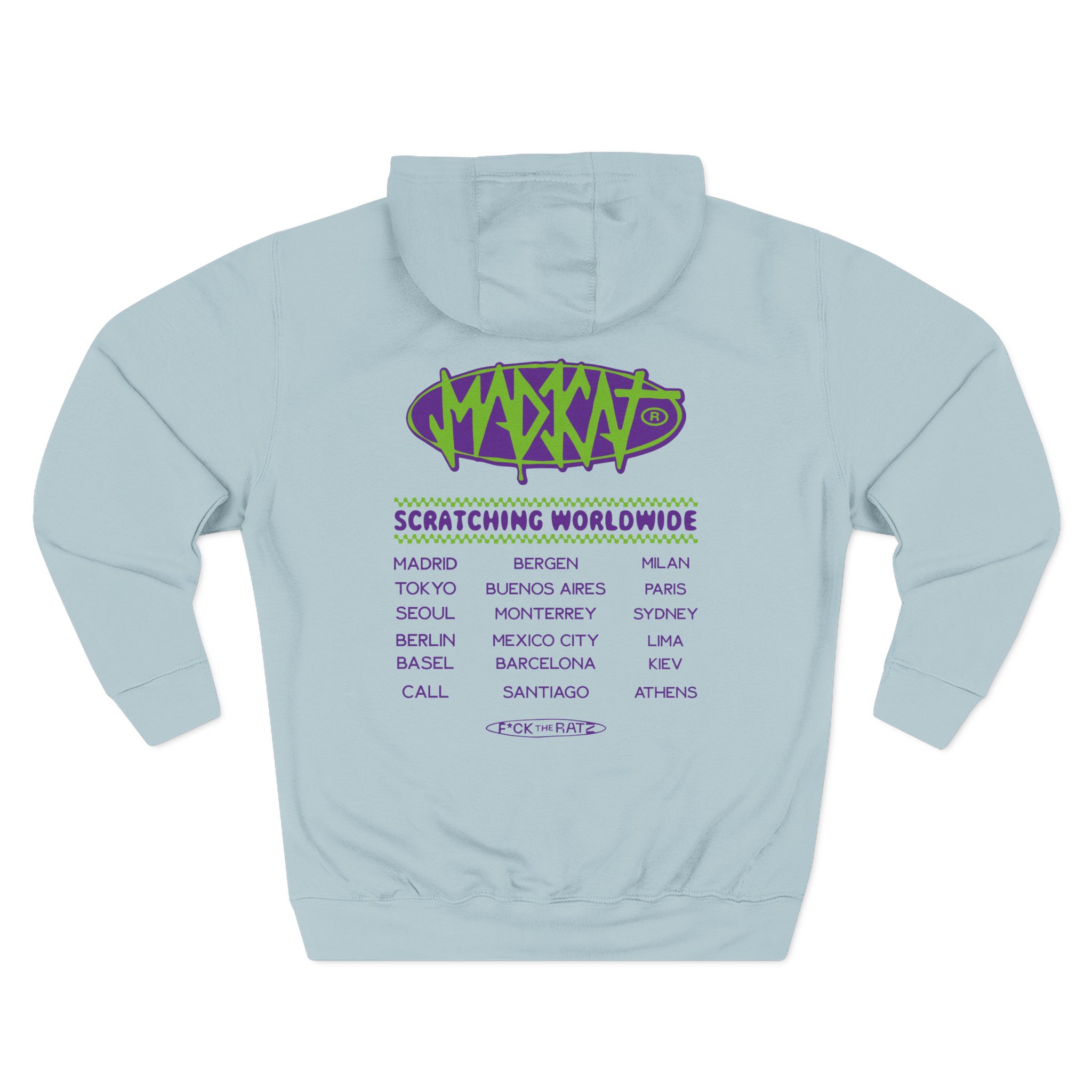 Rubius Madkat Worldtour Three-Panel Fleece Hoodie