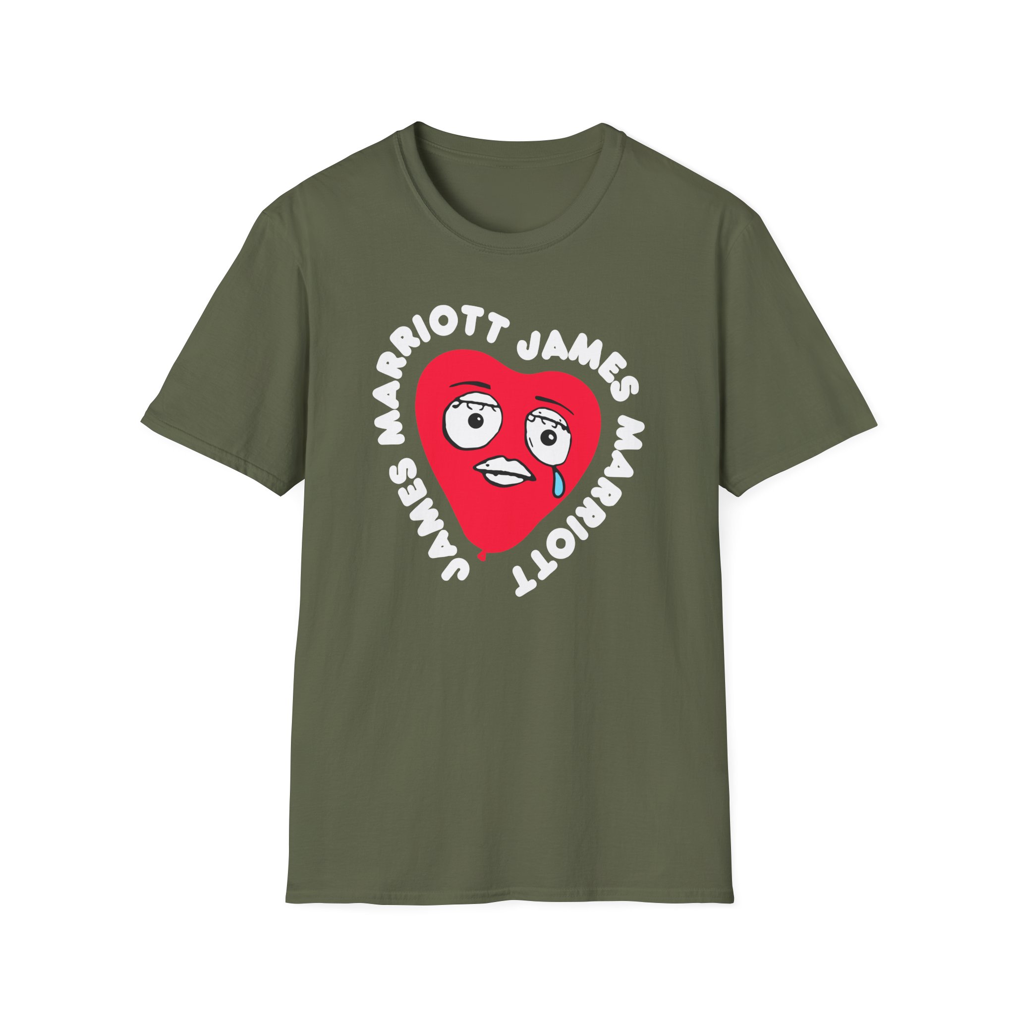 James Marriott Are We There Yet Heart Unisex Softstyle T-Shirt