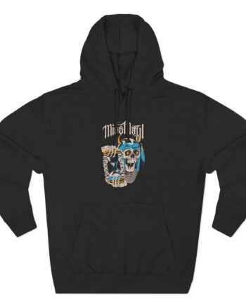Miss May I Time's Up Three-Panel Fleece Hoodie