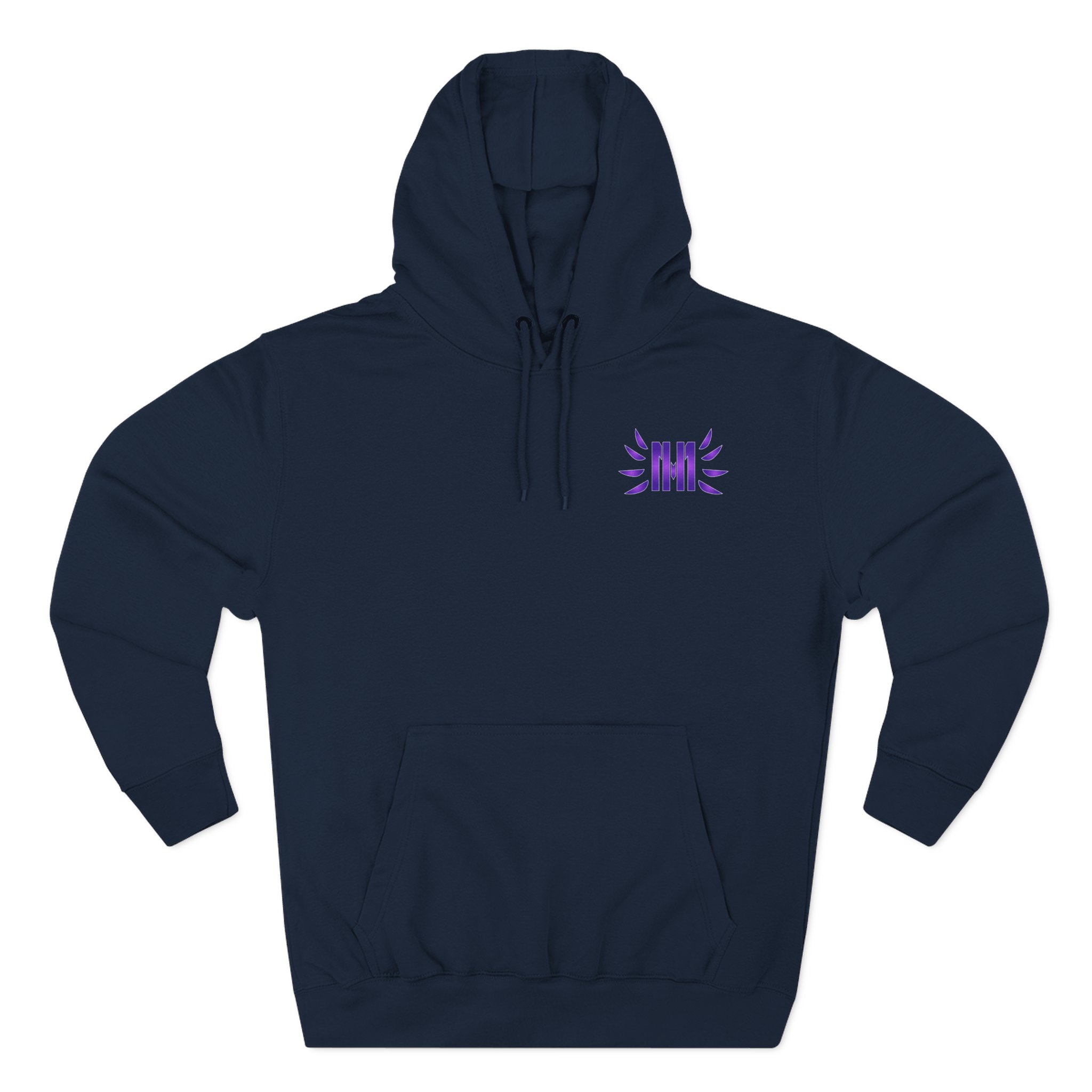 Heelmike Three-Panel Fleece Hoodie