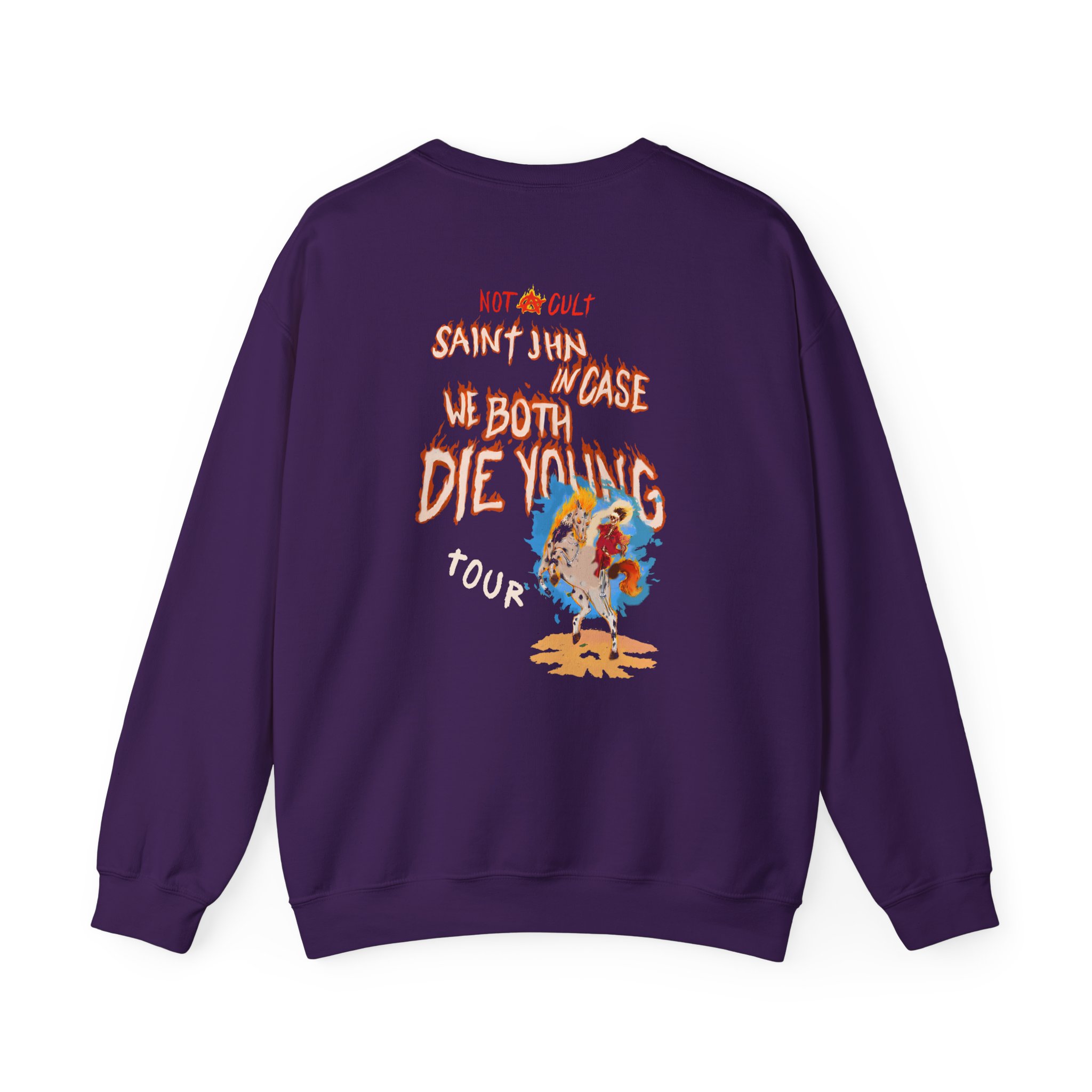 Saint Jhn Incase We Both Die Young World Tour Unisex Heavy Blendâ„¢ Crewneck Sweatshirt