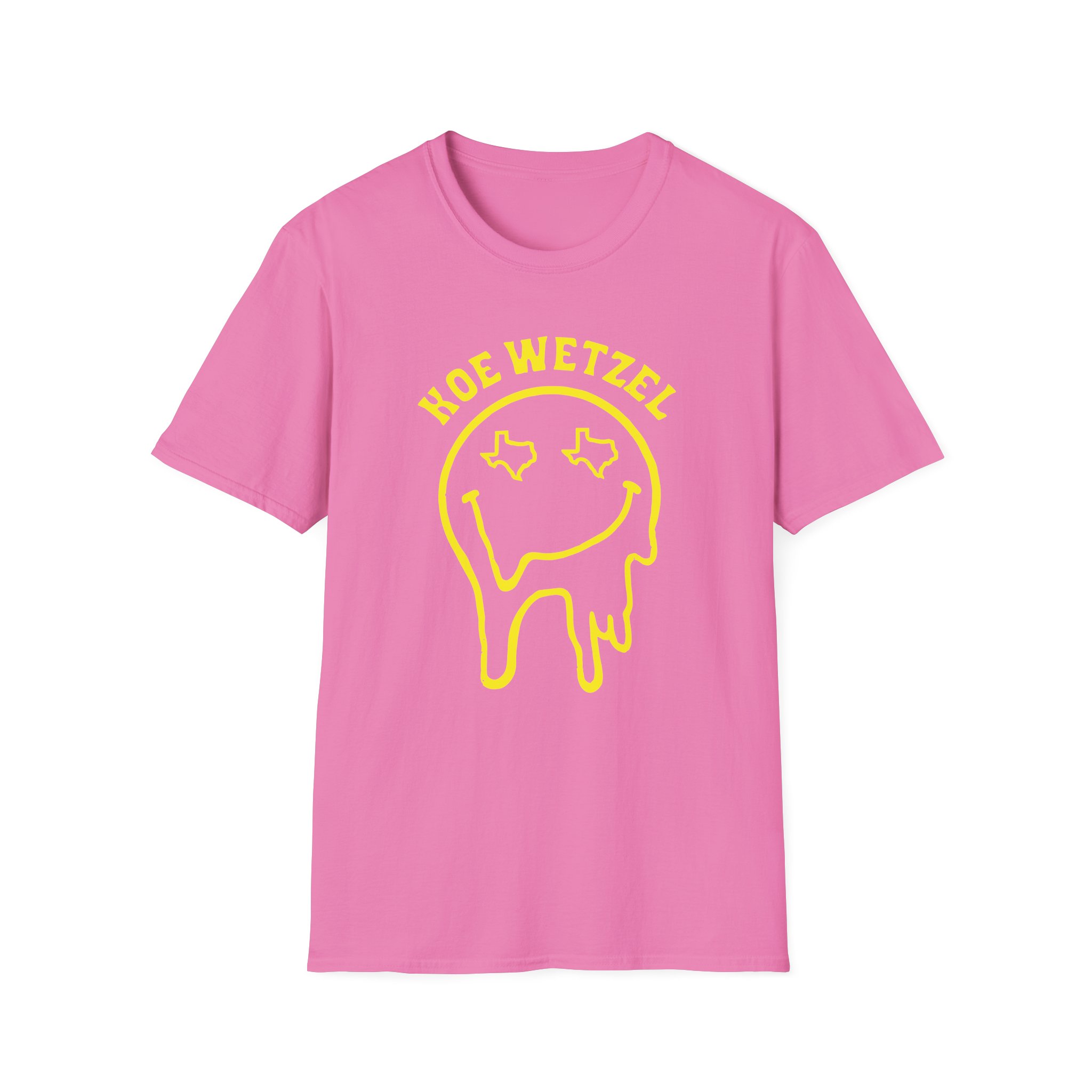 Koe Wetzel Drippy Smiley Unisex Softstyle T-Shirt