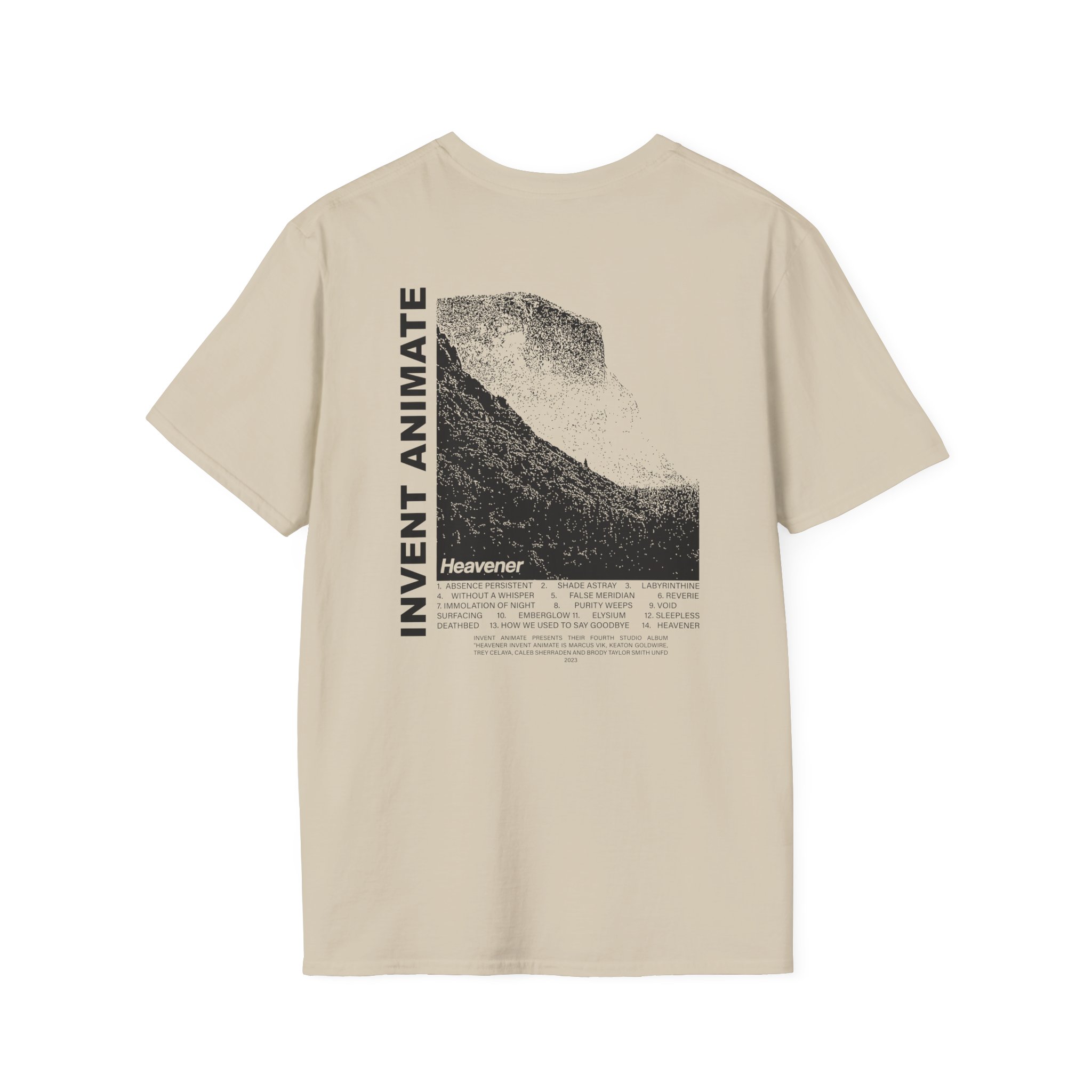 Invent Animate Sandstone Heavener Unisex Softstyle T-Shirt