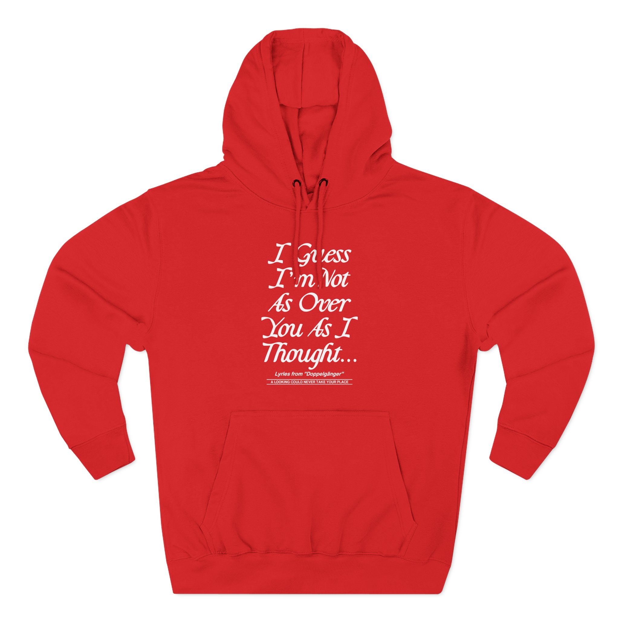 Joshua Bassett Doppelgänger Lyric Three-Panel Fleece Hoodie