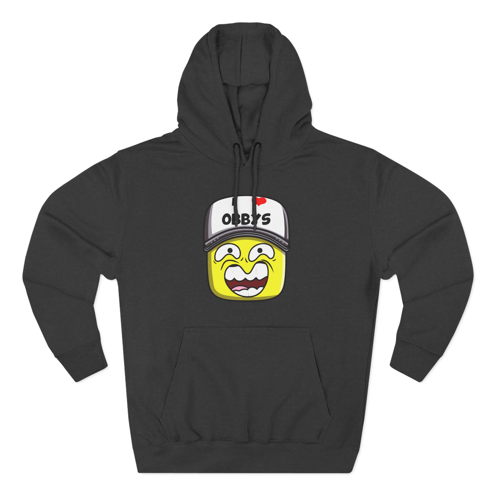 Riderkoo Three-Panel Fleece Hoodie