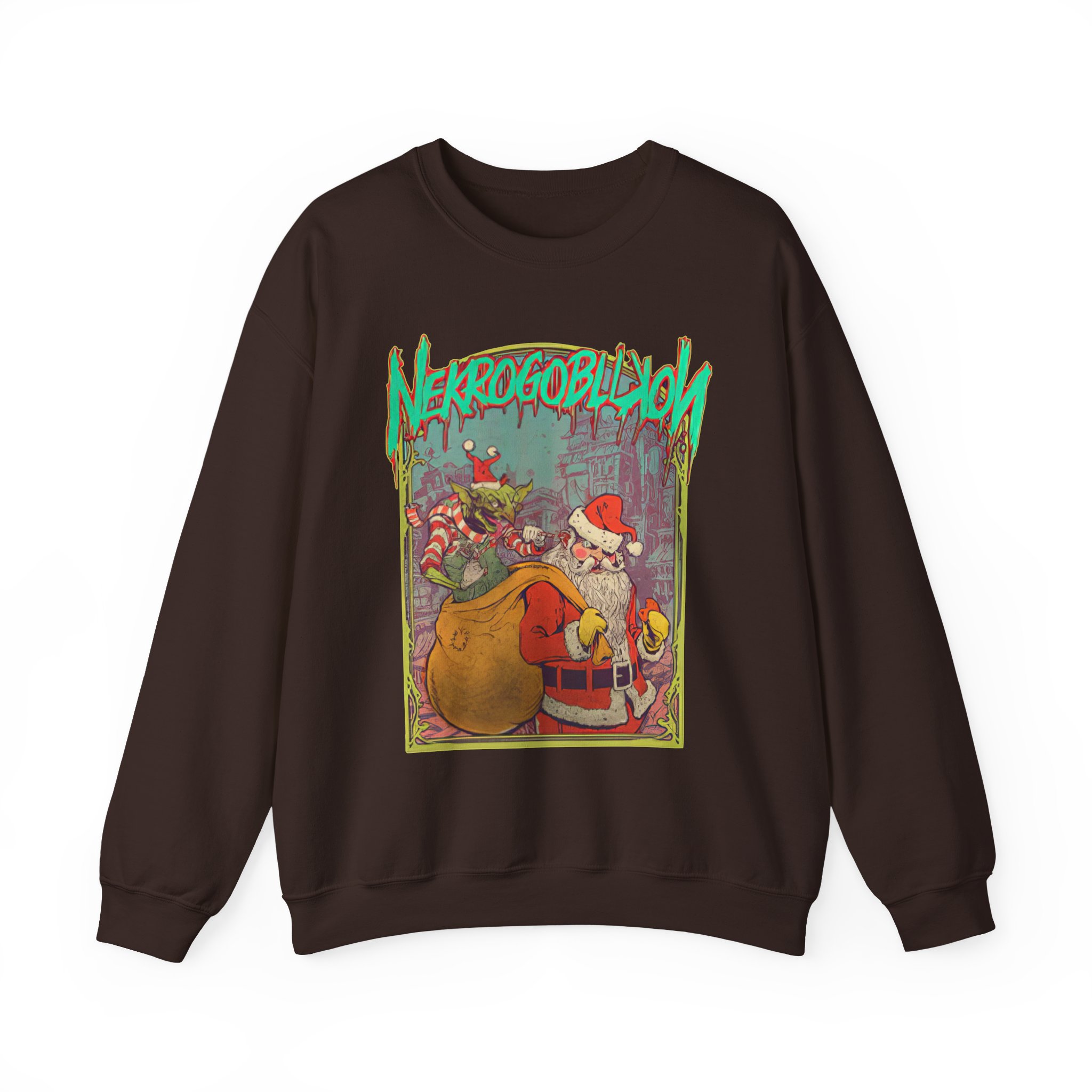Nekrogoblikon 2023 Xmas Unisex Heavy Blendâ„¢ Crewneck Sweatshirt