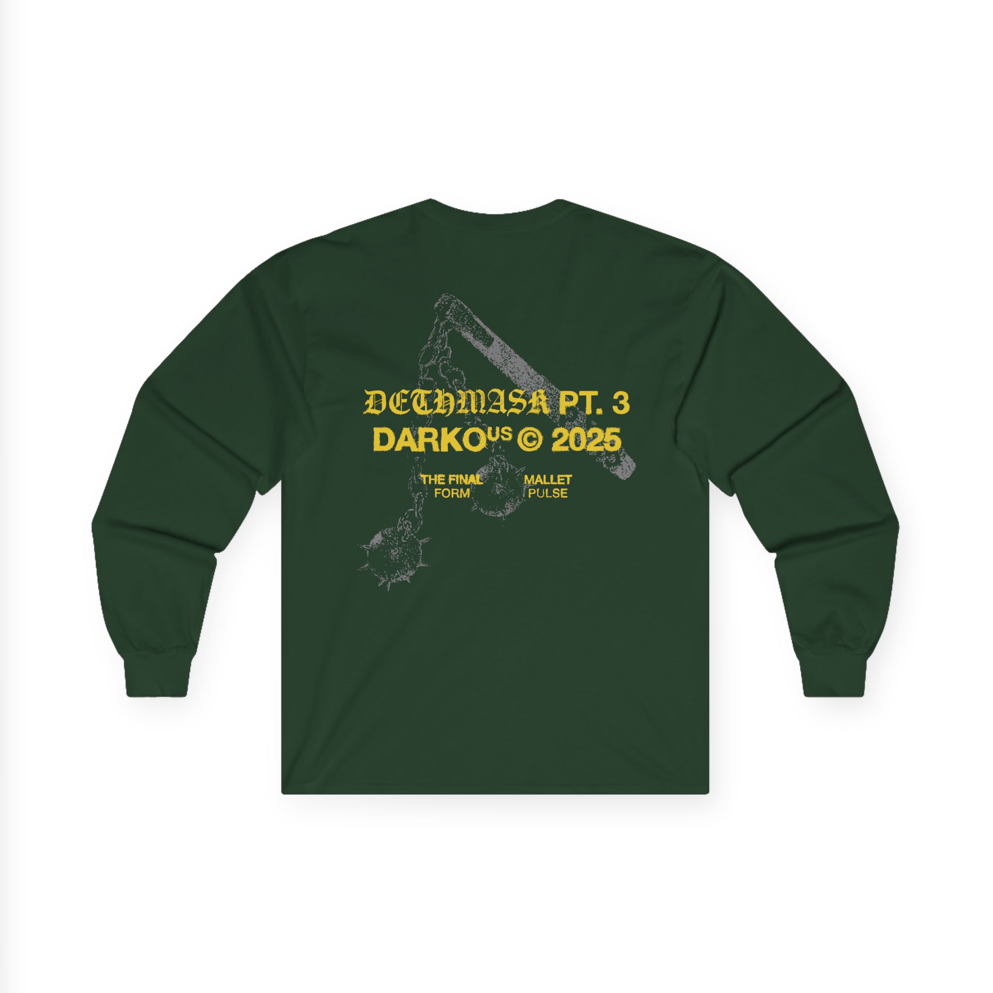 Darko Mallet Hooded Unisex Ultra Cotton Long Sleeve Tee