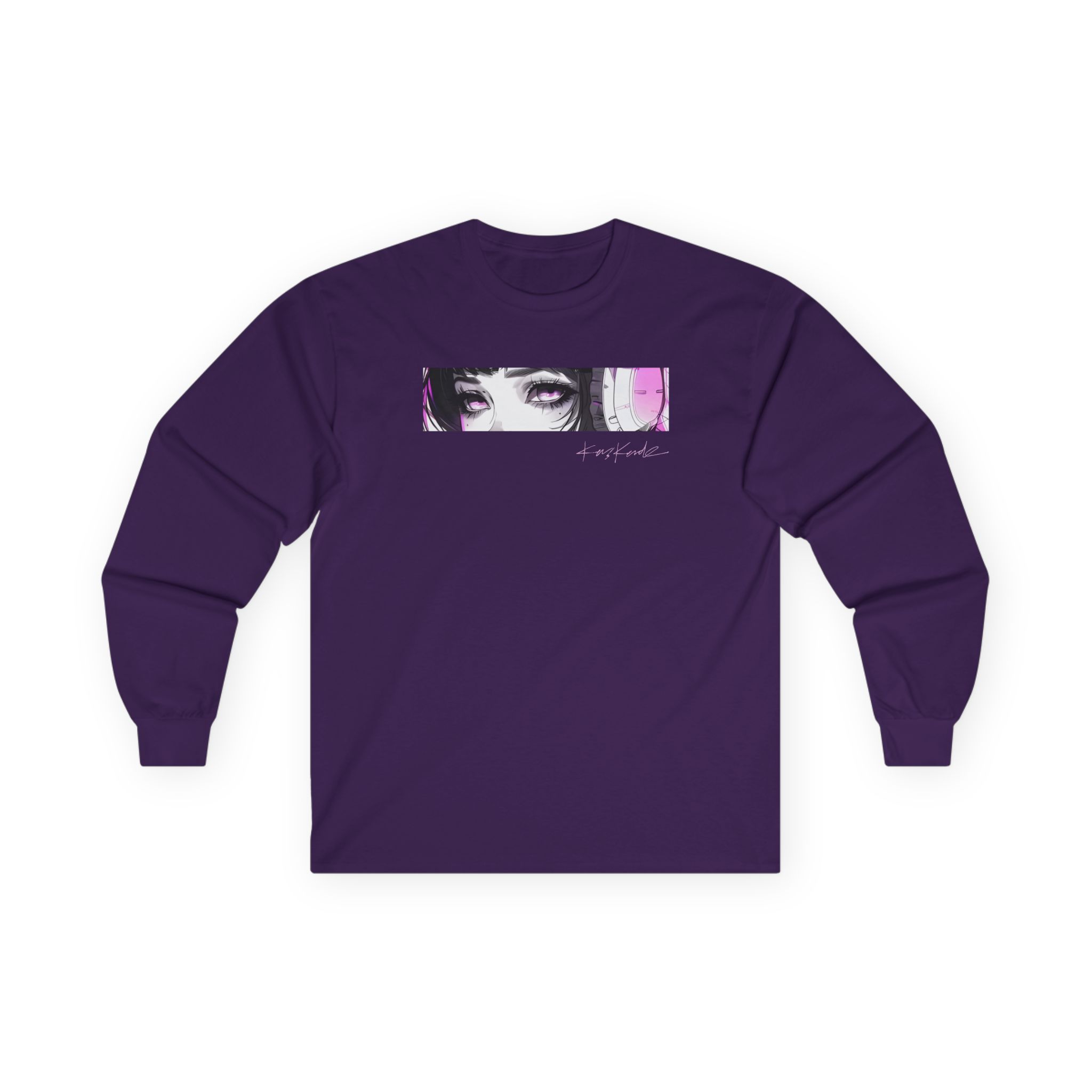 Kaskade Anime Eyes Unisex Ultra Cotton Long Sleeve Tee