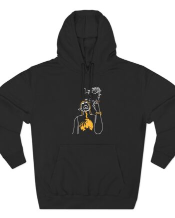 Method Man Iron Lung Line Art Three-Panel Fleece Hoodie