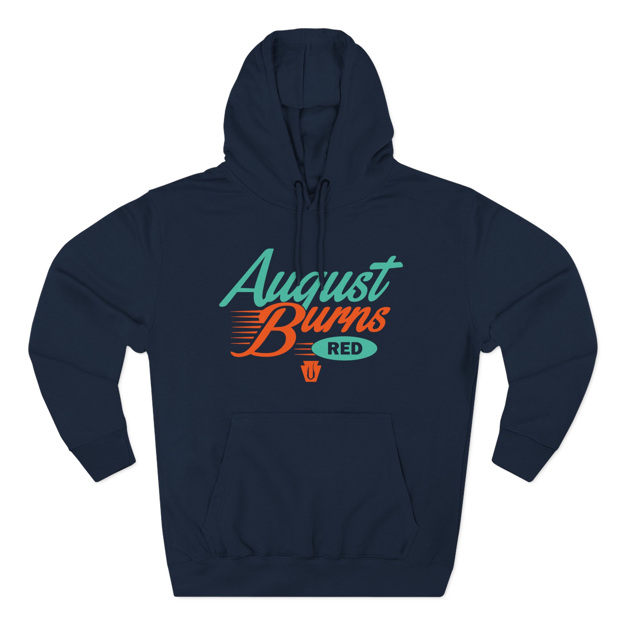 August Burns Red ABR Logo Three-Panel Fleece Hoodie