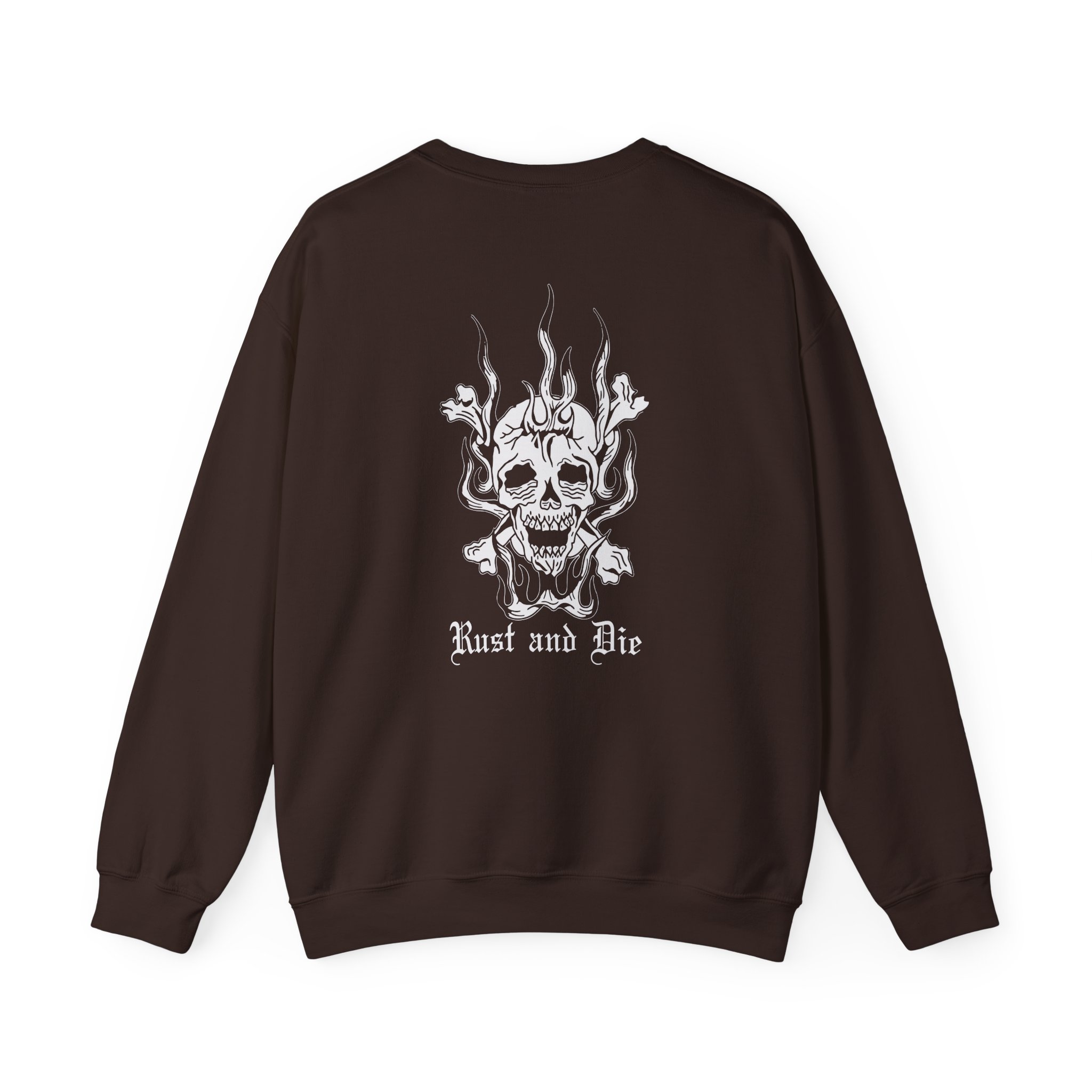 Kublai Khan - Rust and Die Unisex Heavy Blendâ„¢ Crewneck Sweatshirt