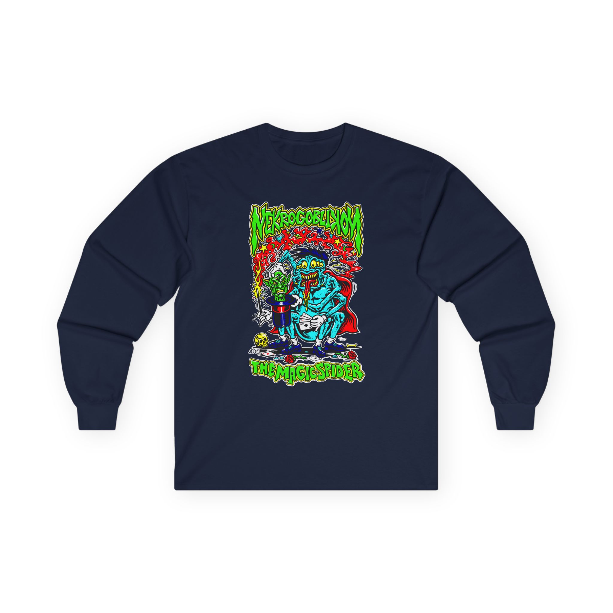 Nekrogoblikon the Magicspider Unisex Ultra Cotton Long Sleeve Tee