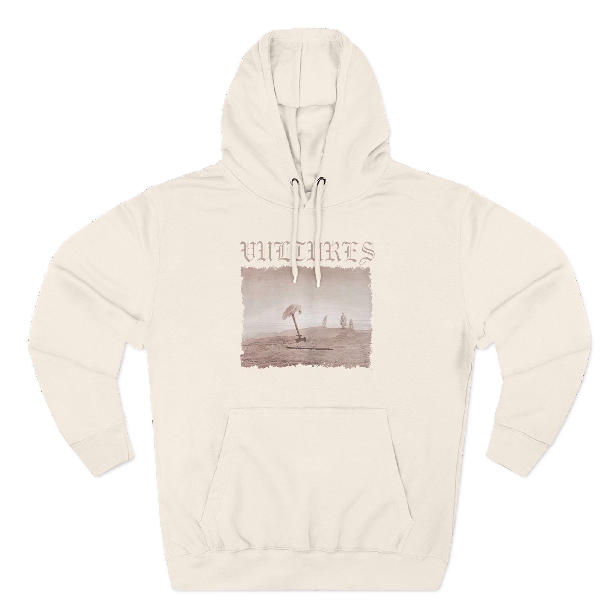 Vultures Inspired Album Three-Panel Fleece Hoodie