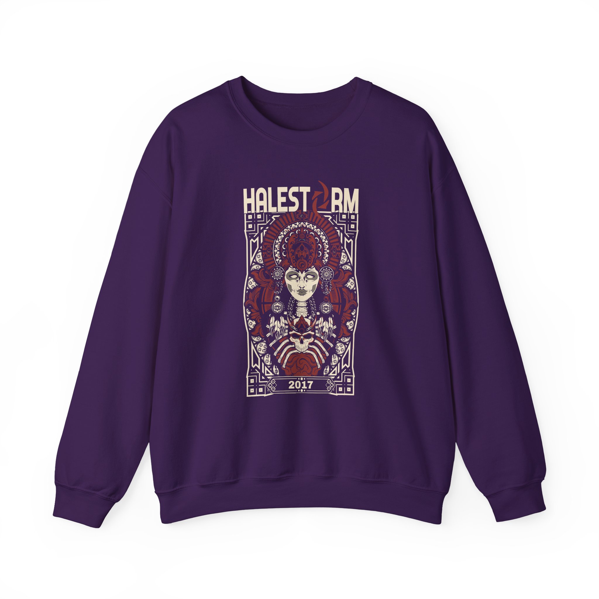 Halestorm 2017 Summer Tour Concert Unisex Heavy Blendâ„¢ Crewneck Sweatshirt