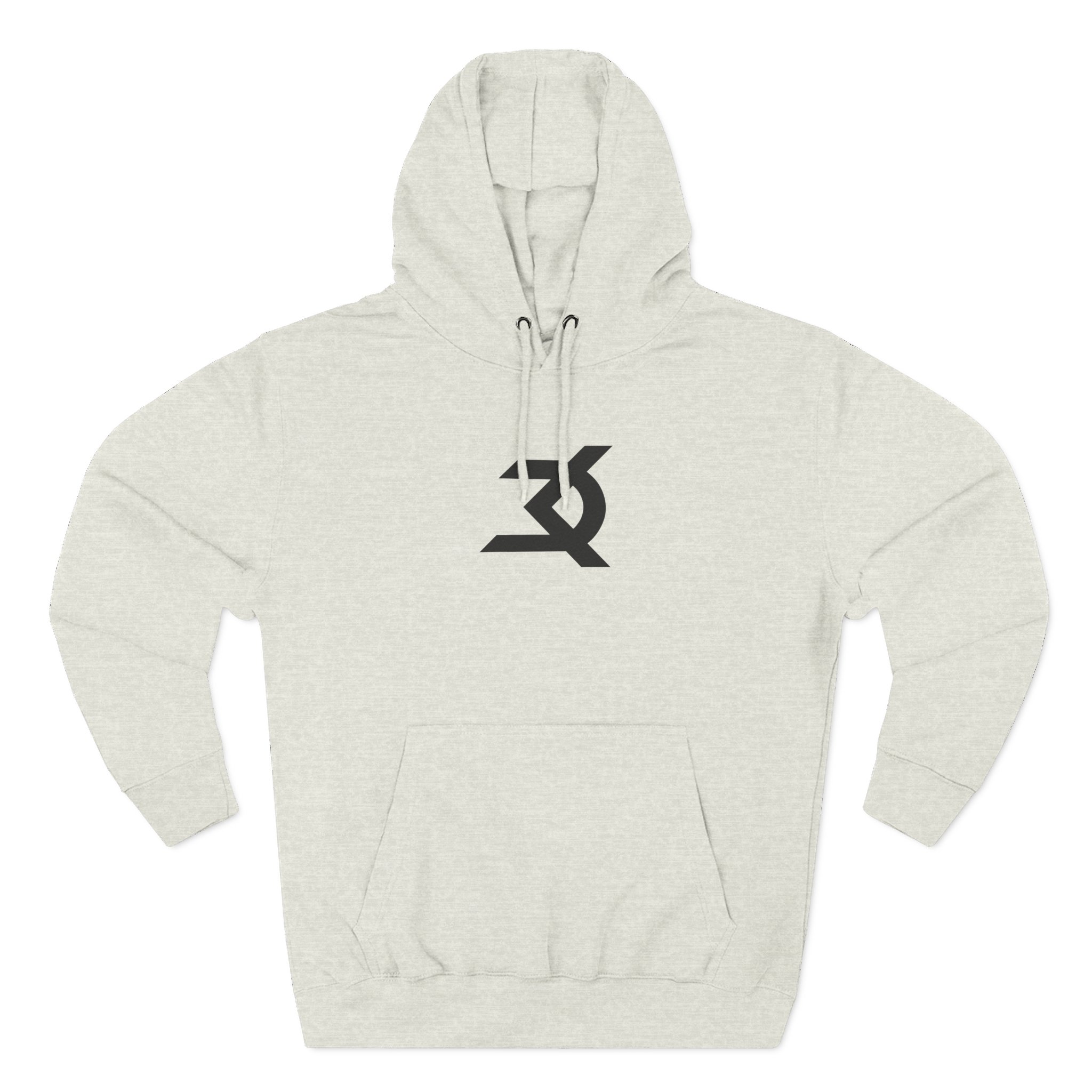 Dimitri K Three-Panel Fleece Hoodie