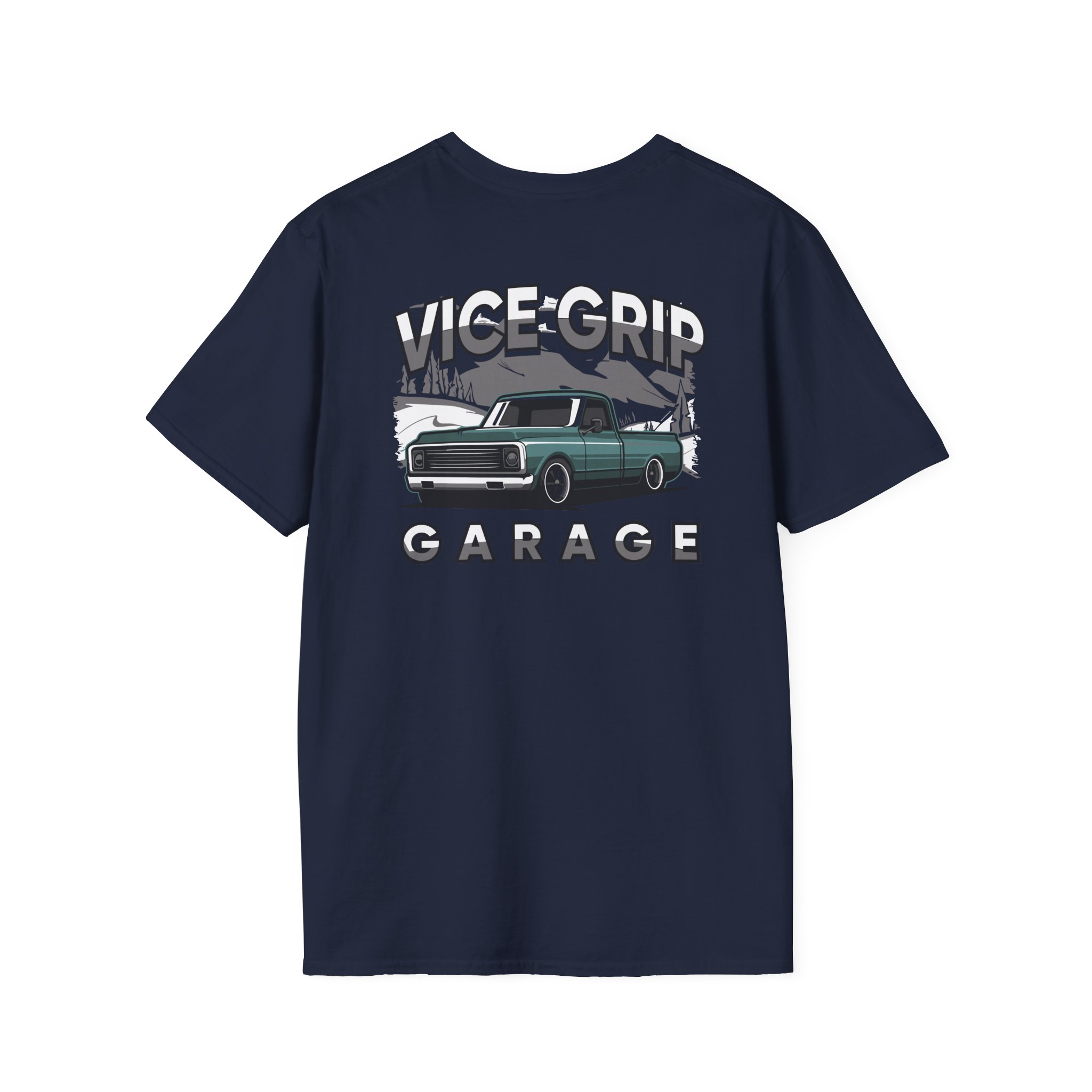 Vicegripgarage Winter Truck Unisex Softstyle T-Shirt