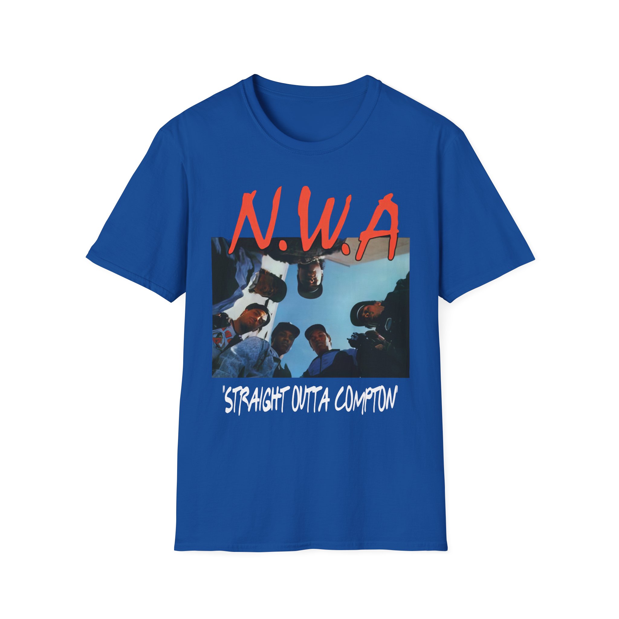 NWA Straight Outta Compton Unisex Softstyle T-Shirt