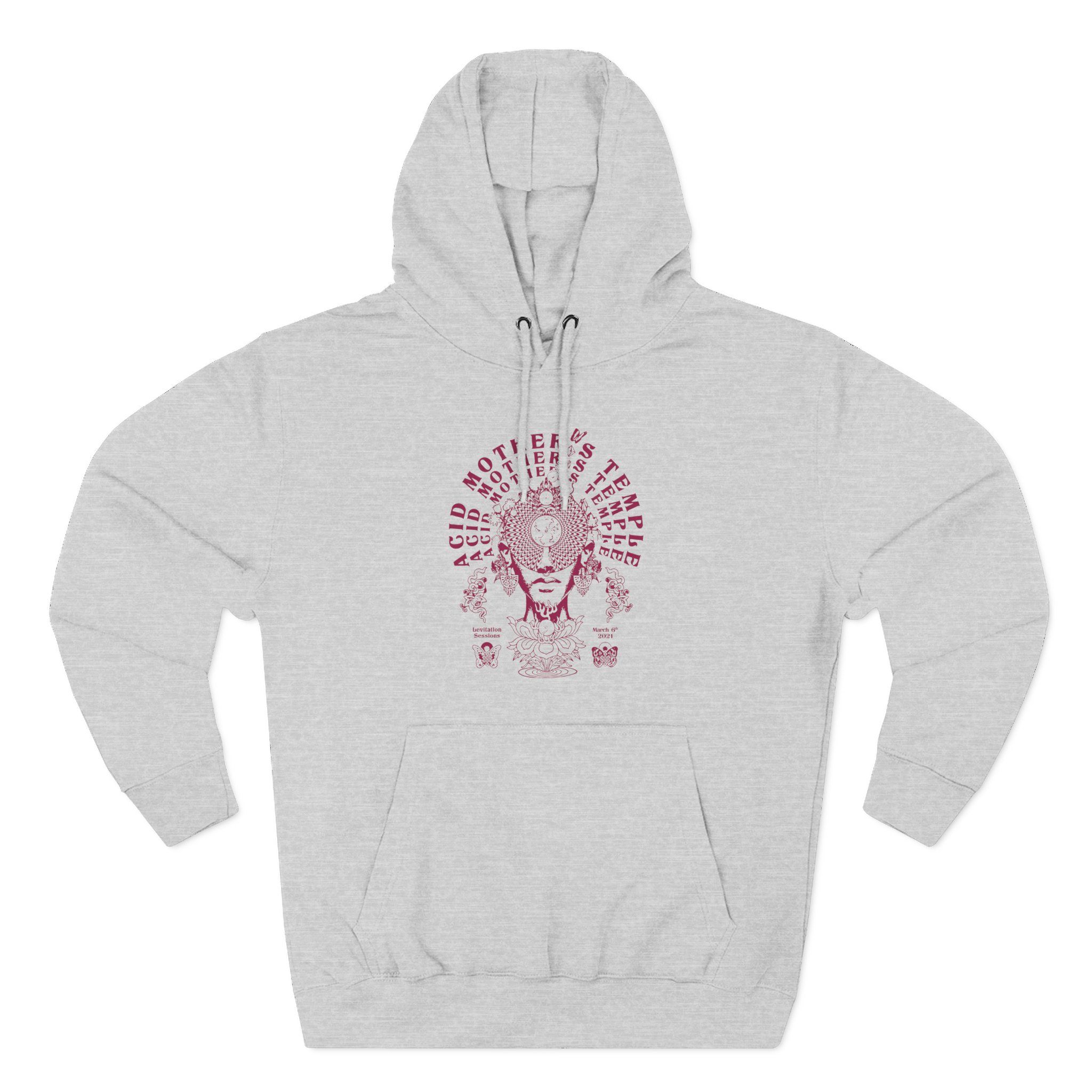 Acid Mothers Temple Levitation Sessions Three-Panel Fleece Hoodie