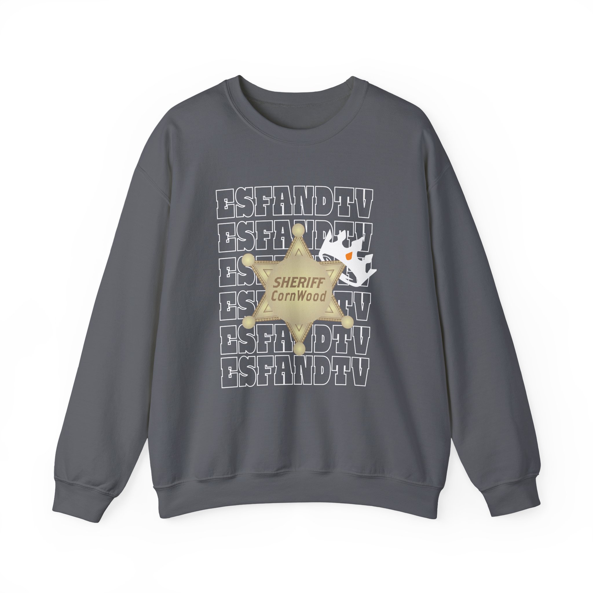 Esfand tv Frick Unisex Heavy Blendâ„¢ Crewneck Sweatshirt