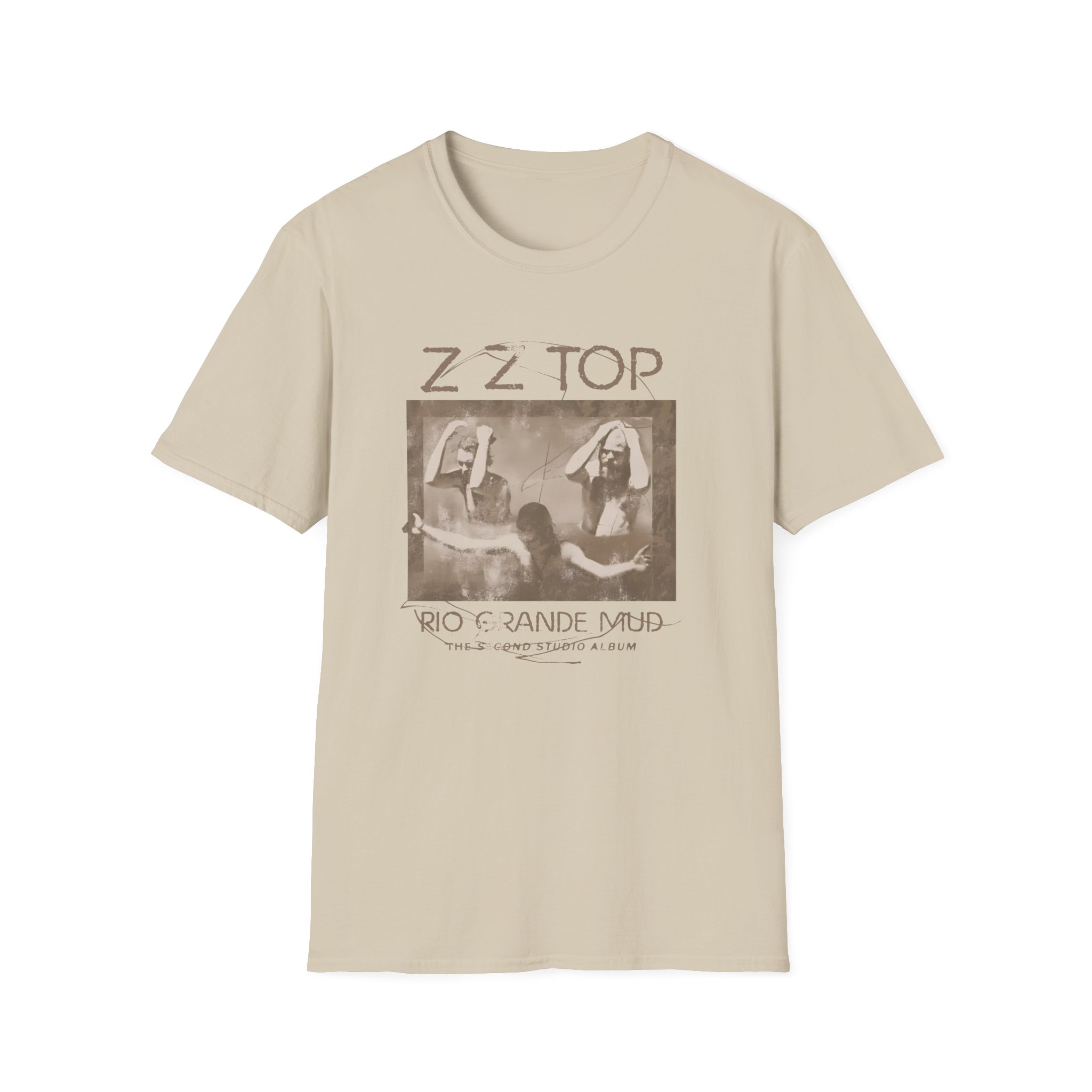 ZZ Top Rio Grande Mud Unisex Softstyle T-Shirt