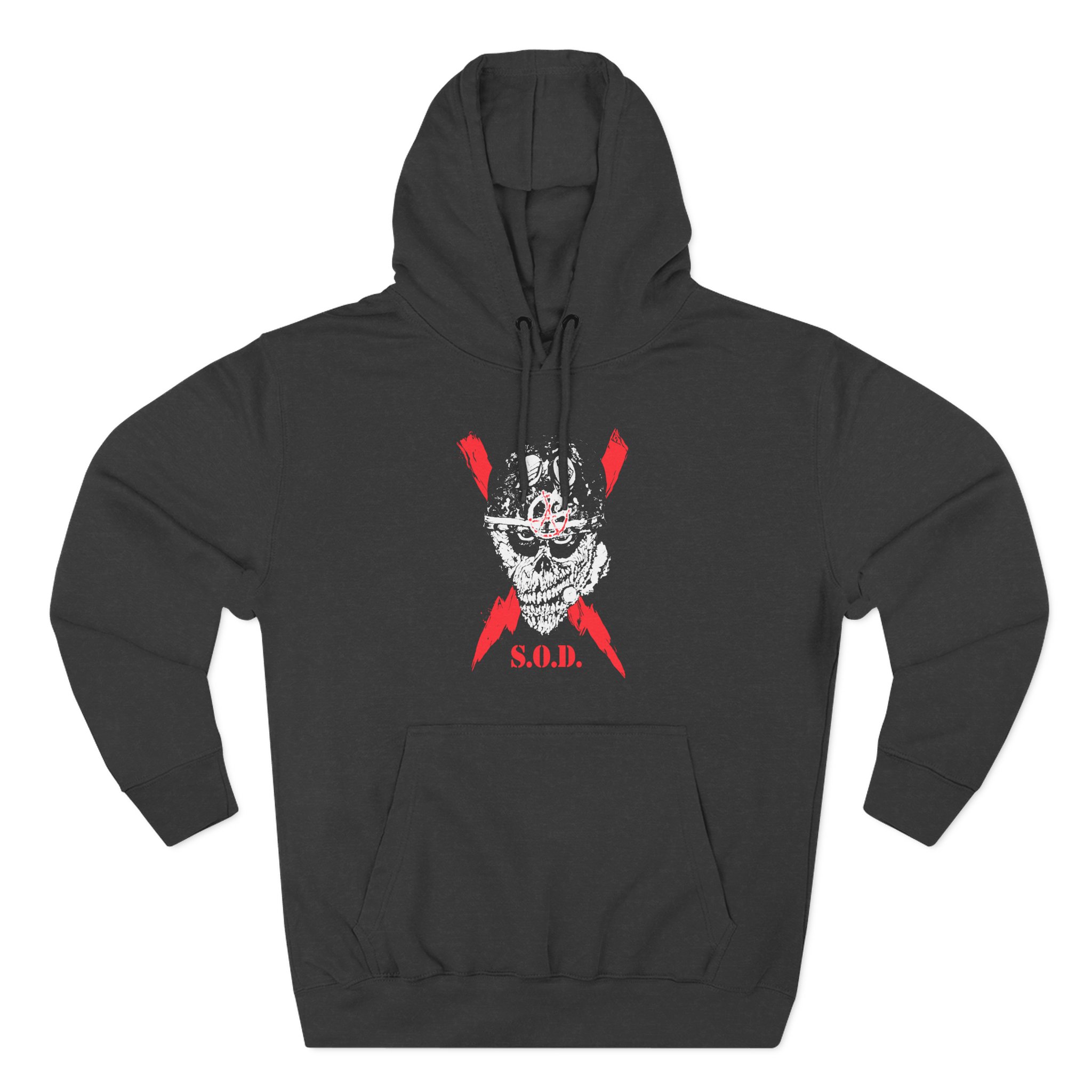 Stormtroopers of Death Plastic Head Three-Panel Fleece Hoodie