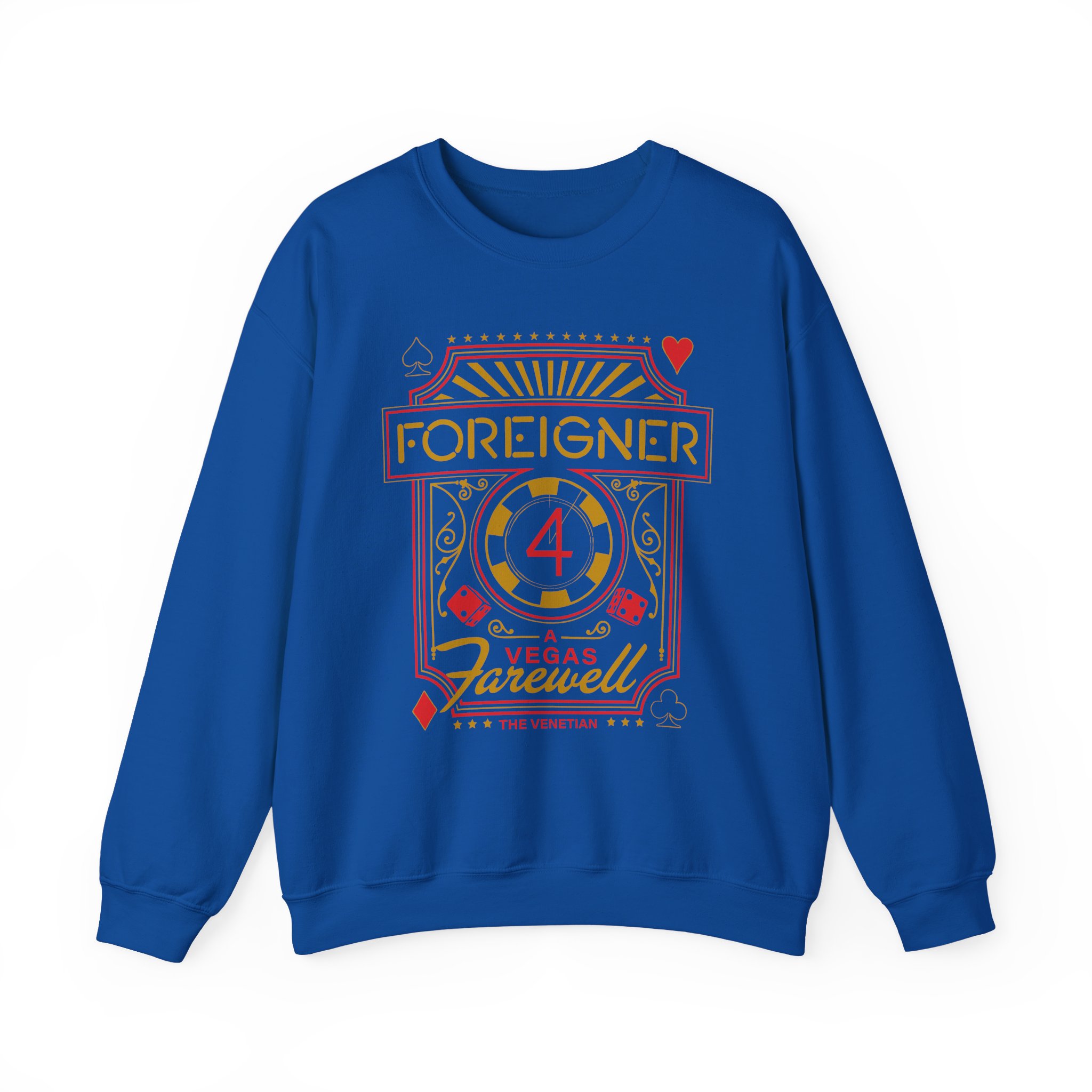 Foreigner Vegas Event Unisex Heavy Blendâ„¢ Crewneck Sweatshirt