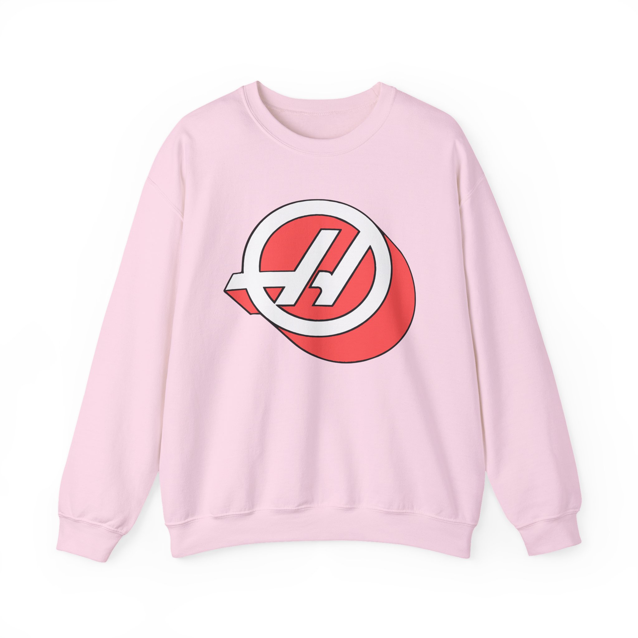 Haas F1 3d Roundel Unisex Heavy Blendâ„¢ Crewneck Sweatshirt
