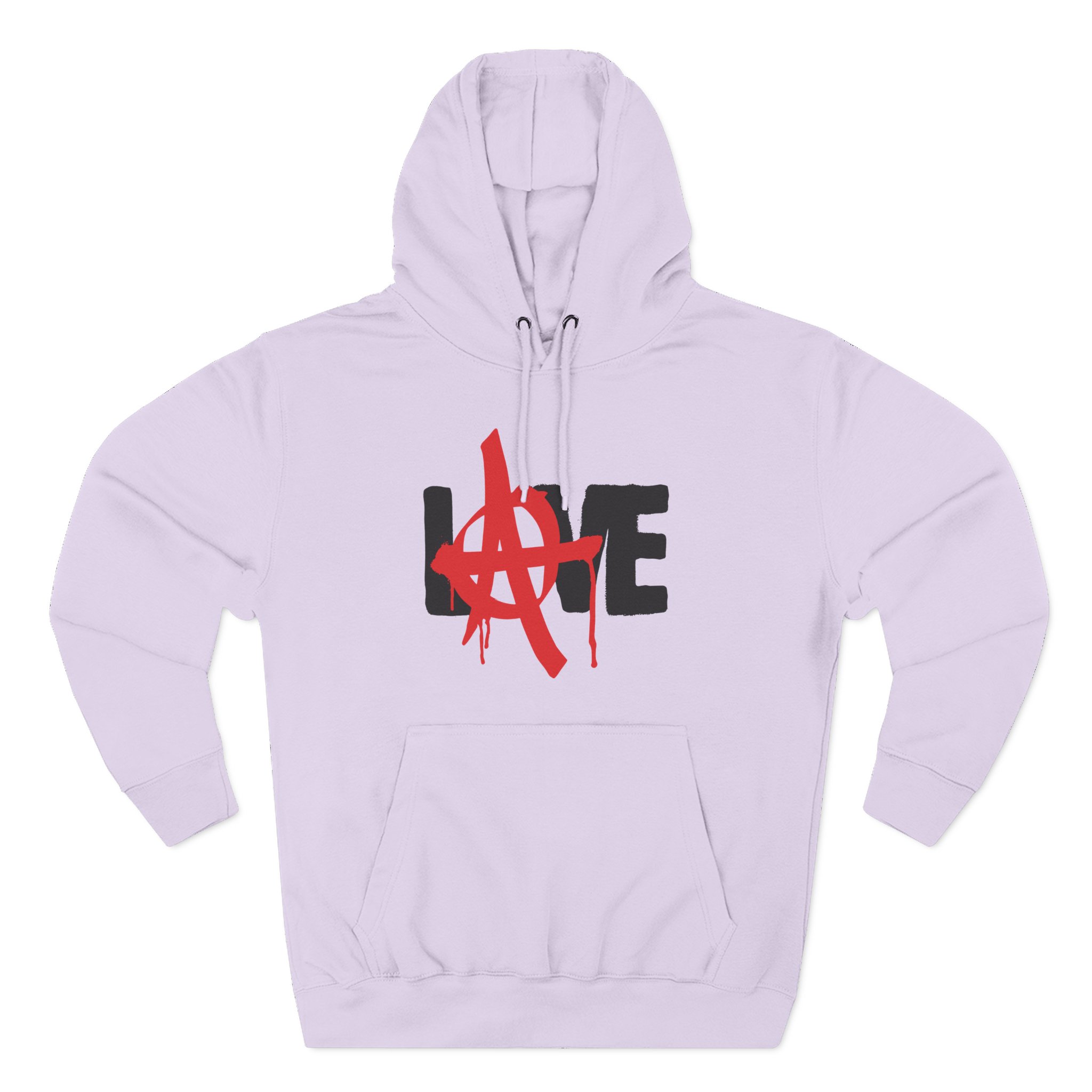Nasty Love Three-Panel Fleece Hoodie