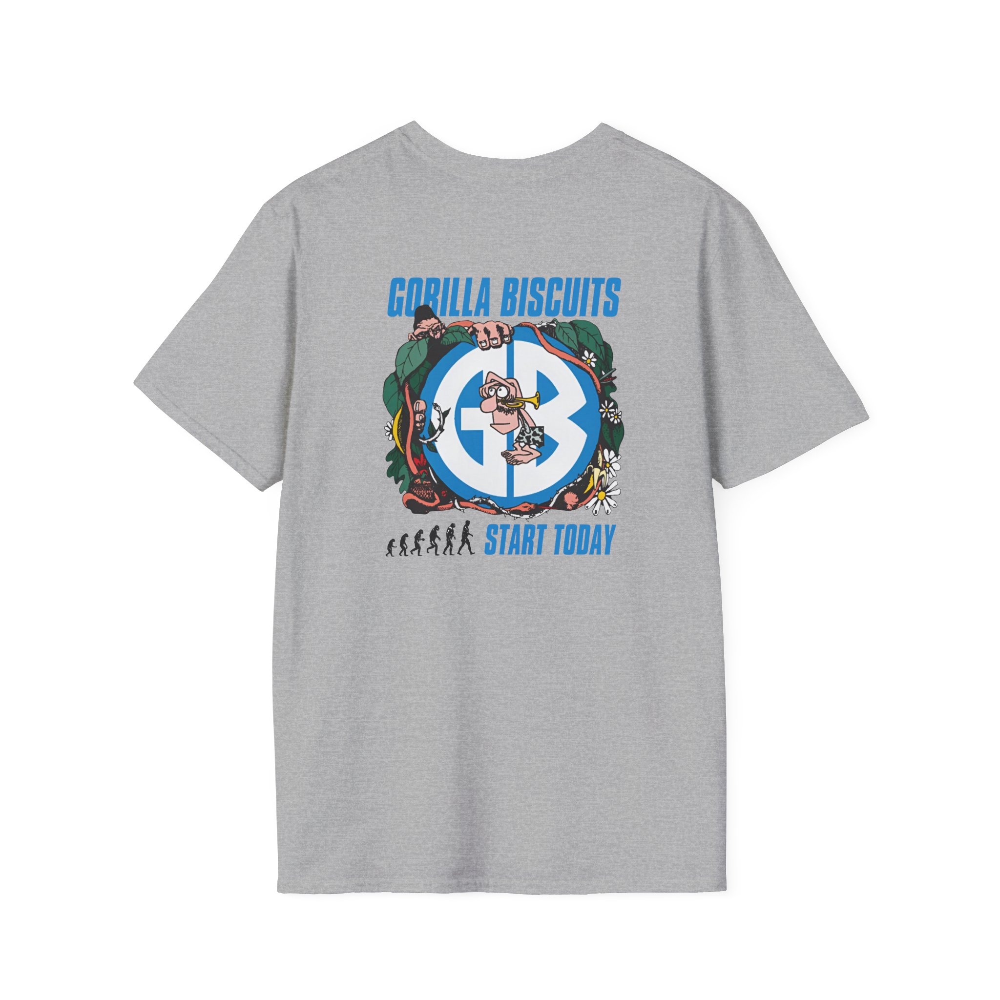 Gorilla Biscuits Jungle Unisex Softstyle T-Shirt