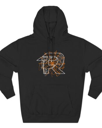 Fuerza Fuerza Spider Web Three-Panel Fleece Hoodie
