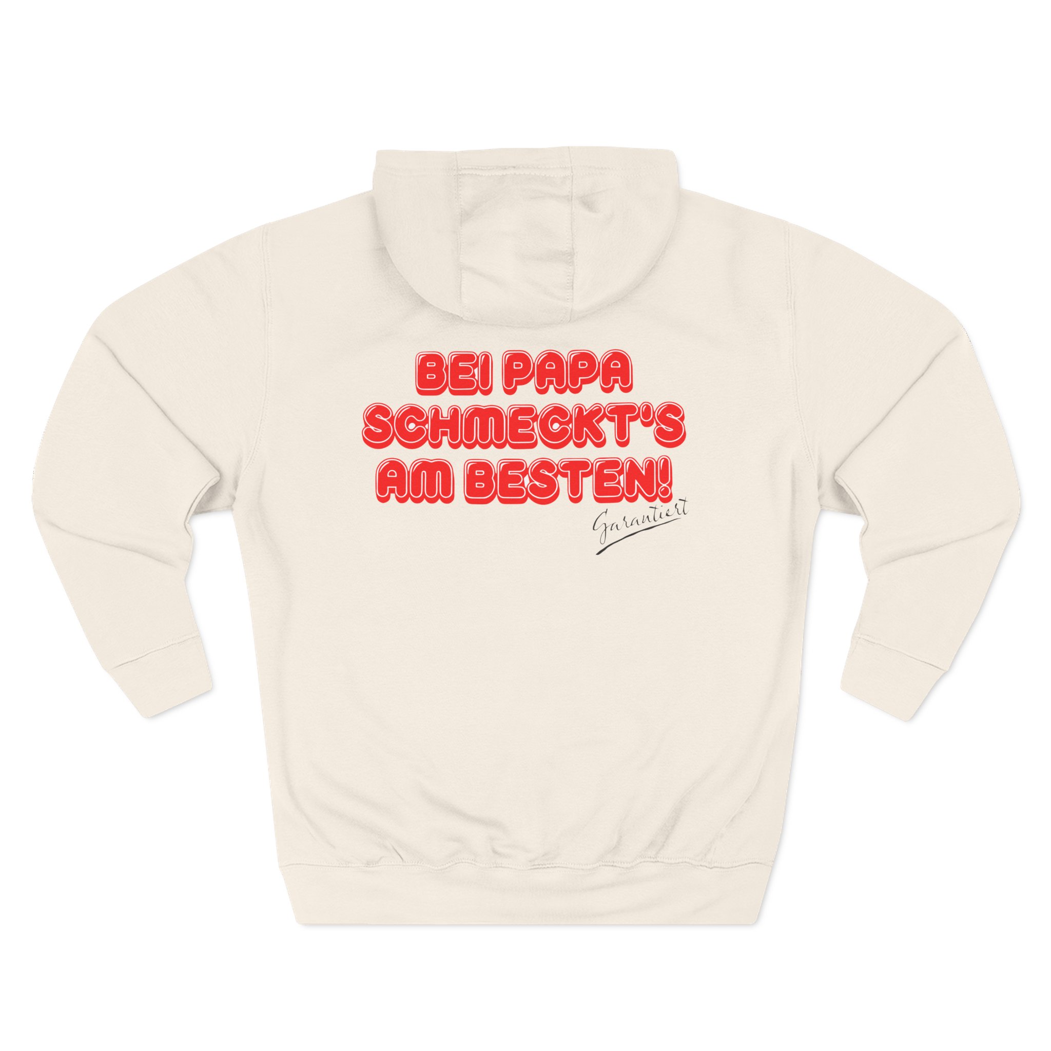 Papaplatte OCKT & GER Three-Panel Fleece Hoodie