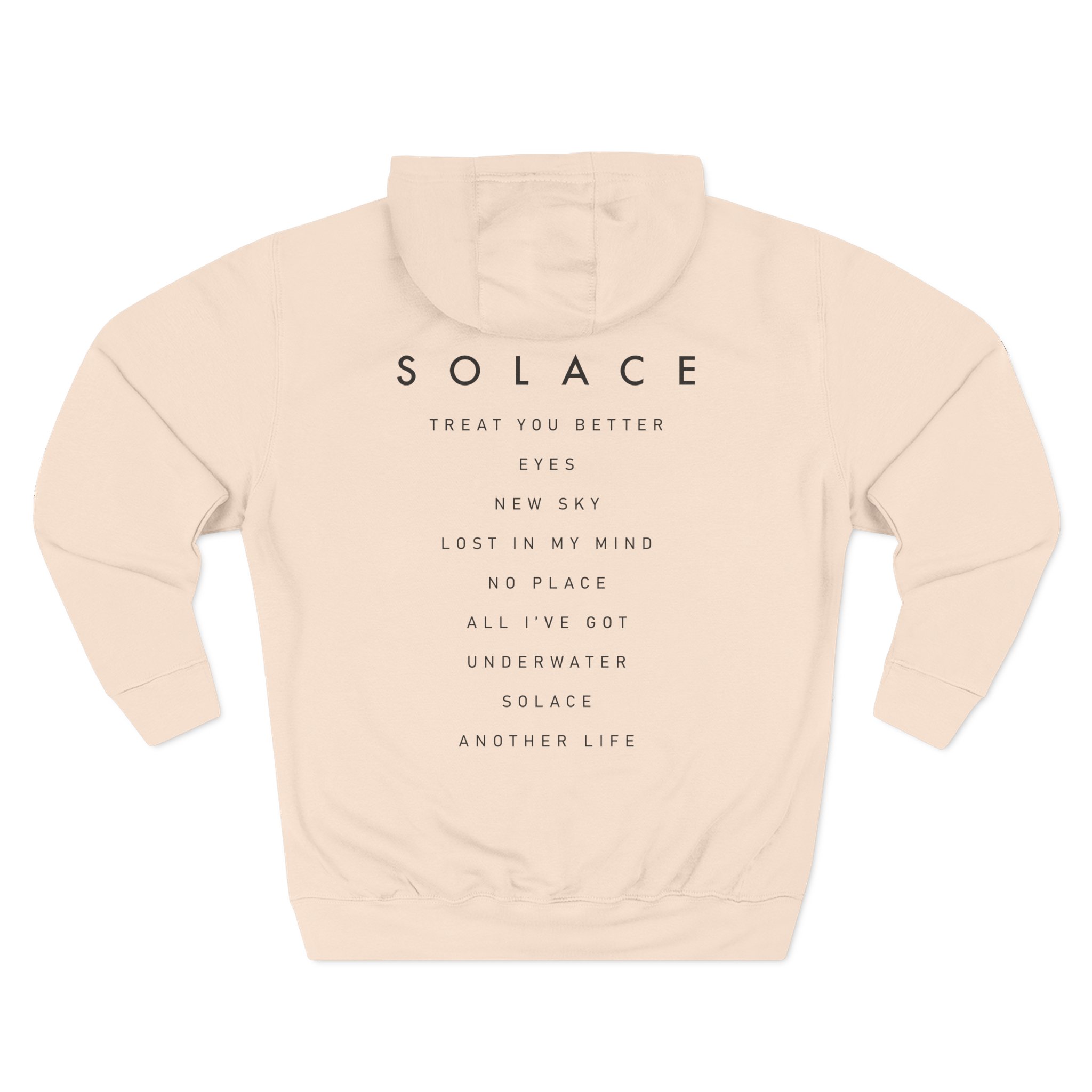 Rufus Du Sol Three-Panel Fleece Hoodie