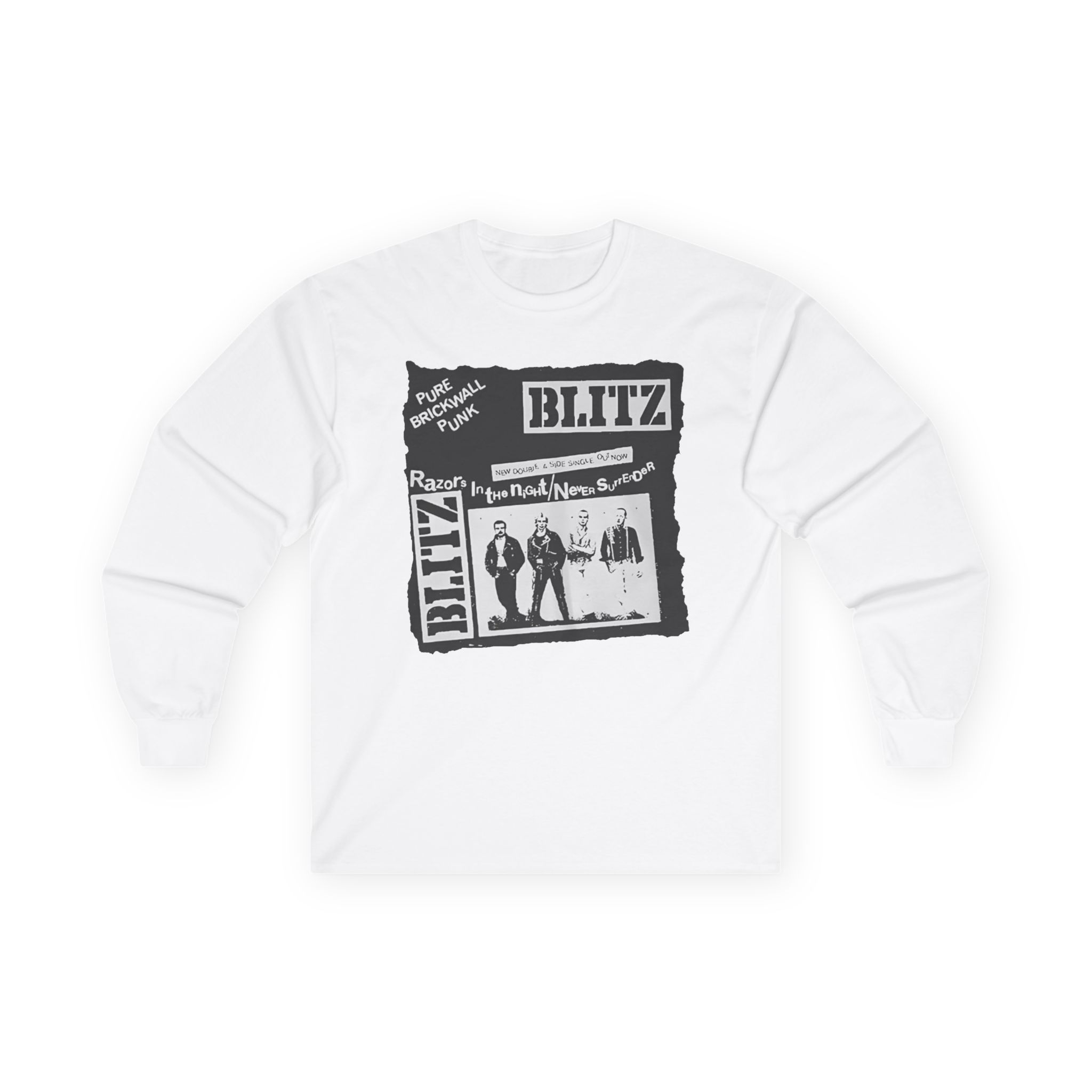 Blitz Pure Brick Wall Unisex Ultra Cotton Long Sleeve Tee