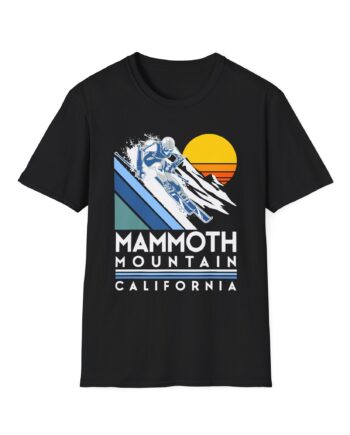 Mammoth Mountain California Unisex Softstyle T-Shirt