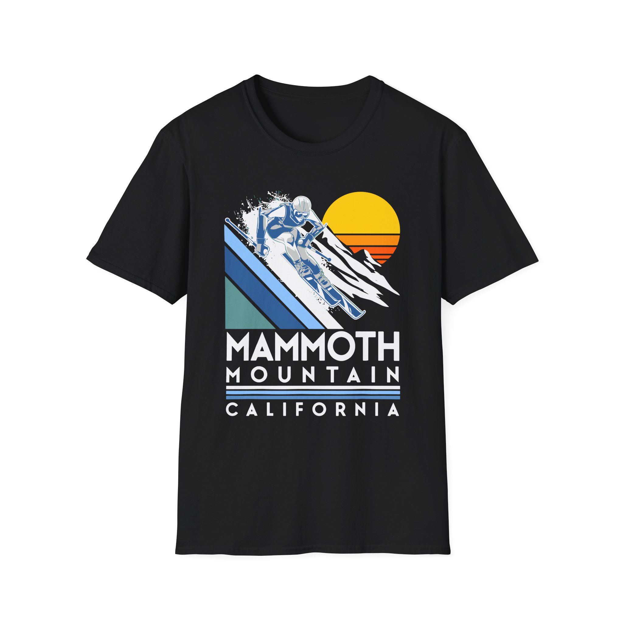 Mammoth Mountain California Unisex Softstyle T-Shirt
