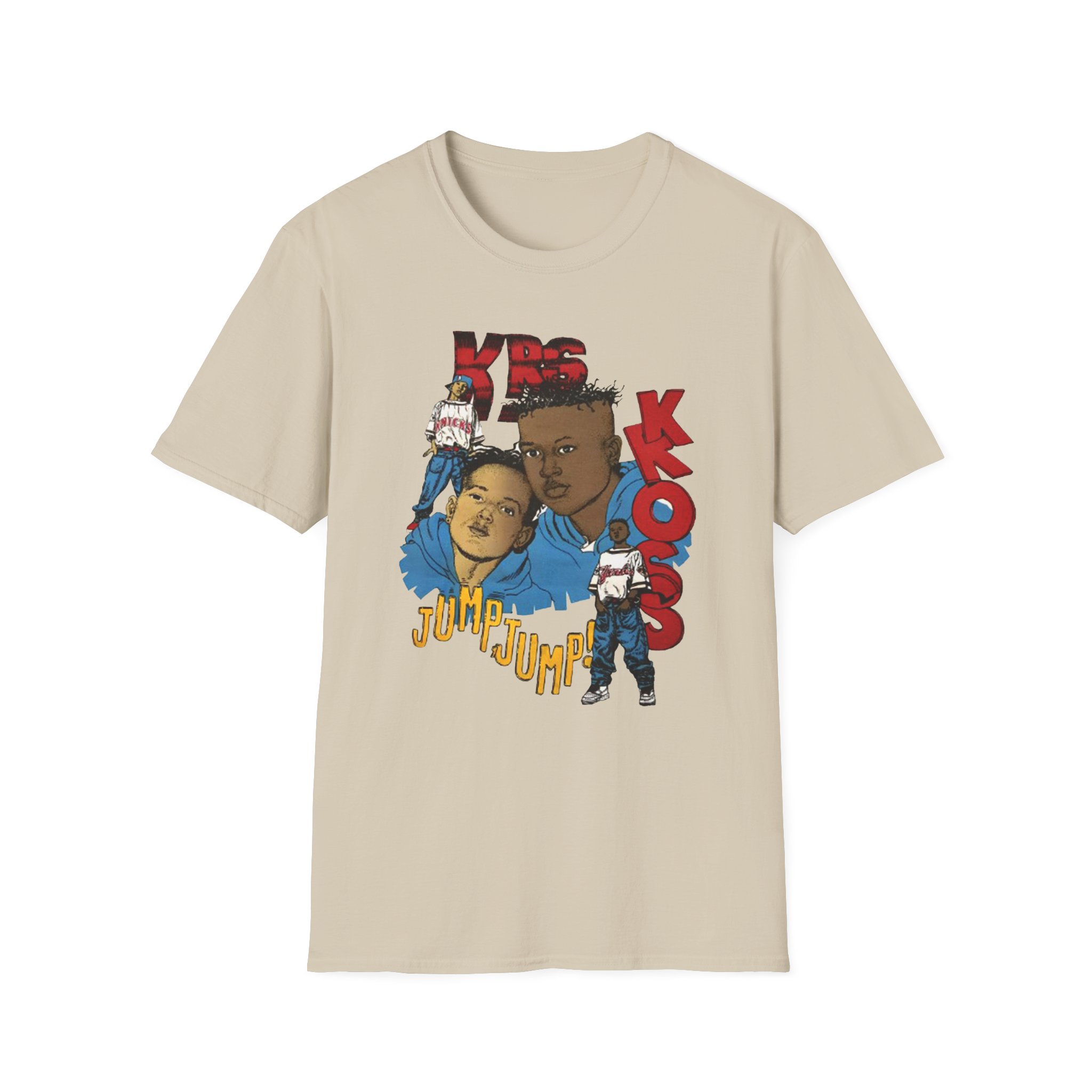 Vintage Kris Kross Jump Jump 90s Rap Unisex Softstyle T-Shirt