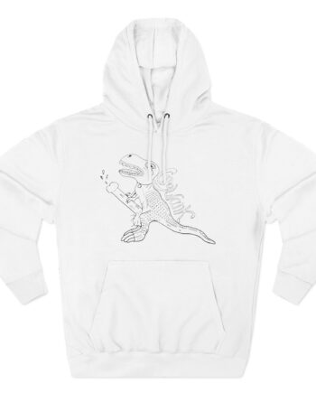 Crywank Three-Panel Fleece Hoodie